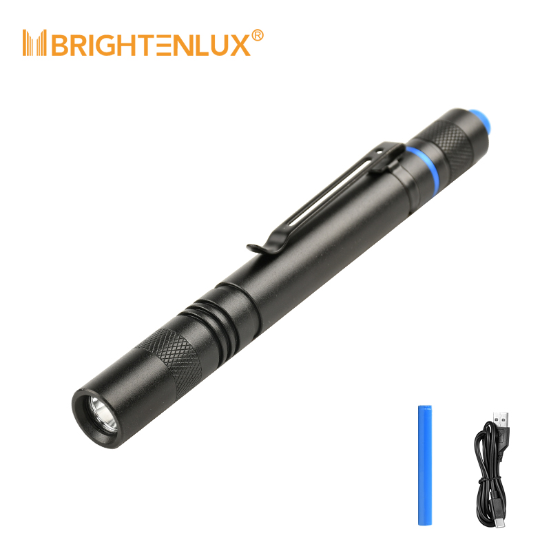 Brightenlux high-lumen rechargeable flashlight with USB-C charging for outdoor and work use
