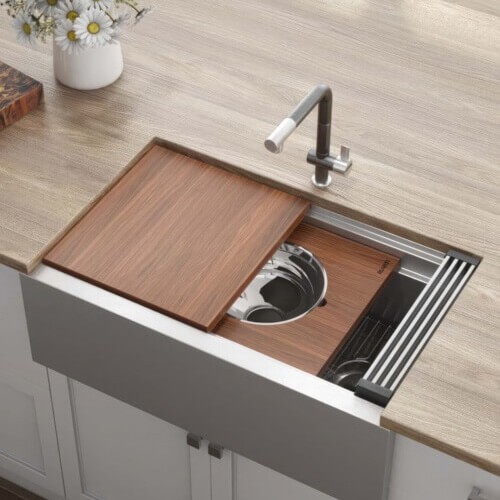 Custom Stainless Steel Handmade Kitchen Sinks: Art and Function