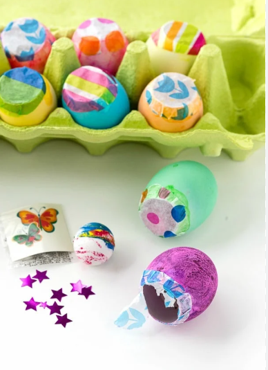 Confetti-Filled Party Eggs by Ningbo Easter Egg Co.