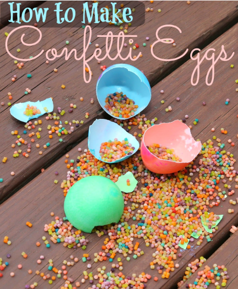 Celebrate Easter with Festive Confetti Eggs!