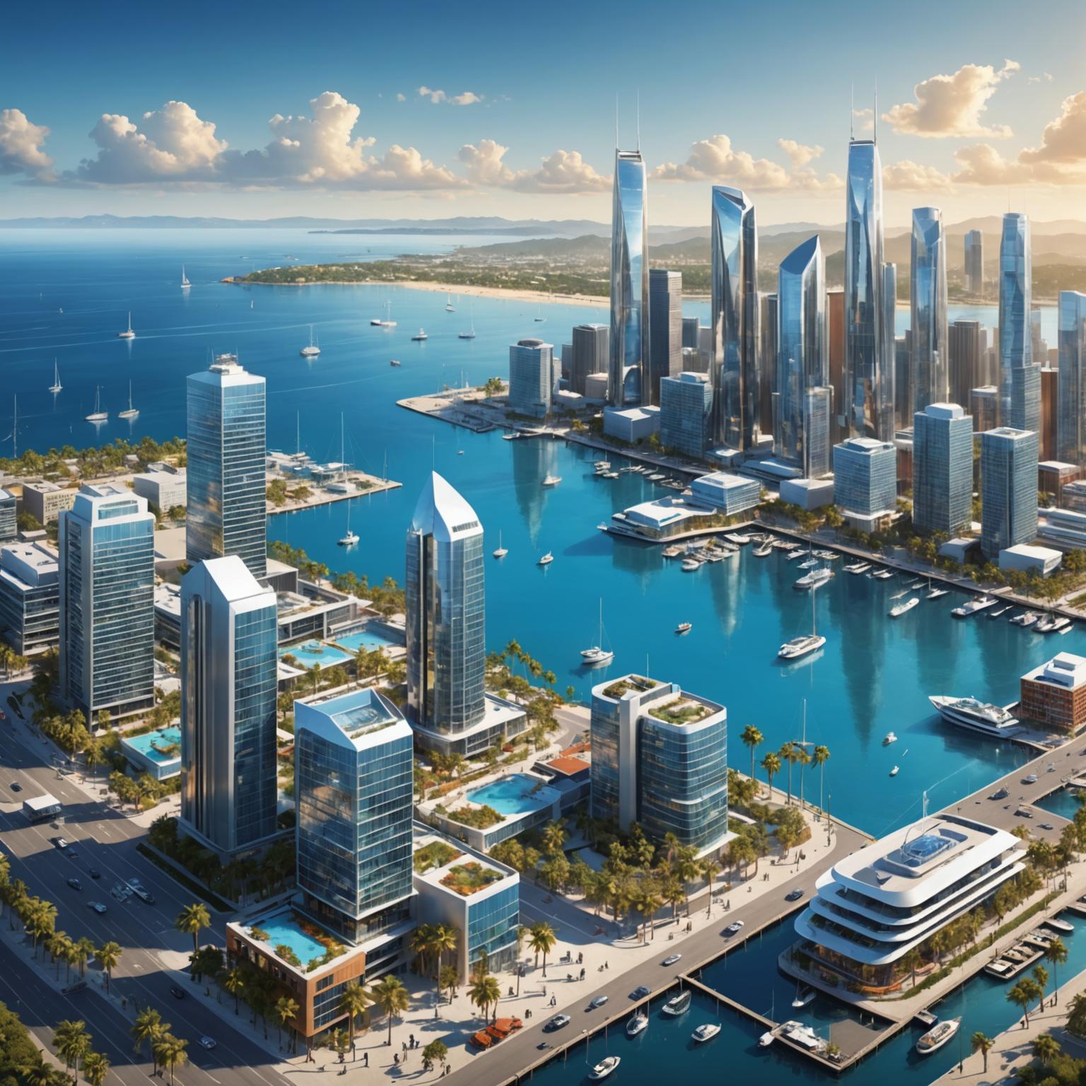 Coastal Cities, Stainless Steel