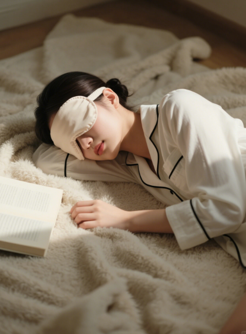 Le guide ultime du sommeil de luxe avec un masque de sommeil en soie