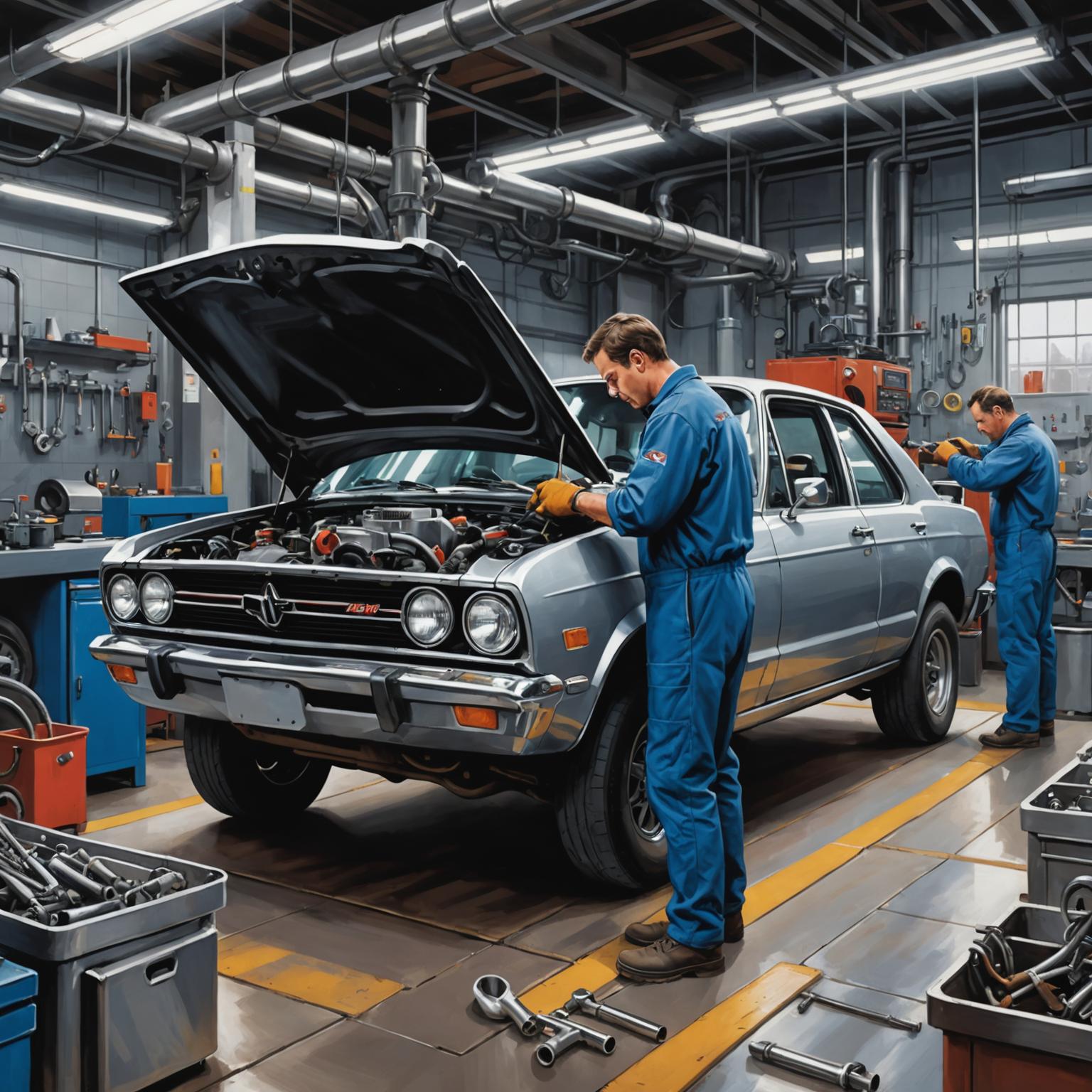 Automobile Exhaust Systems: Stainless Steel Pipes