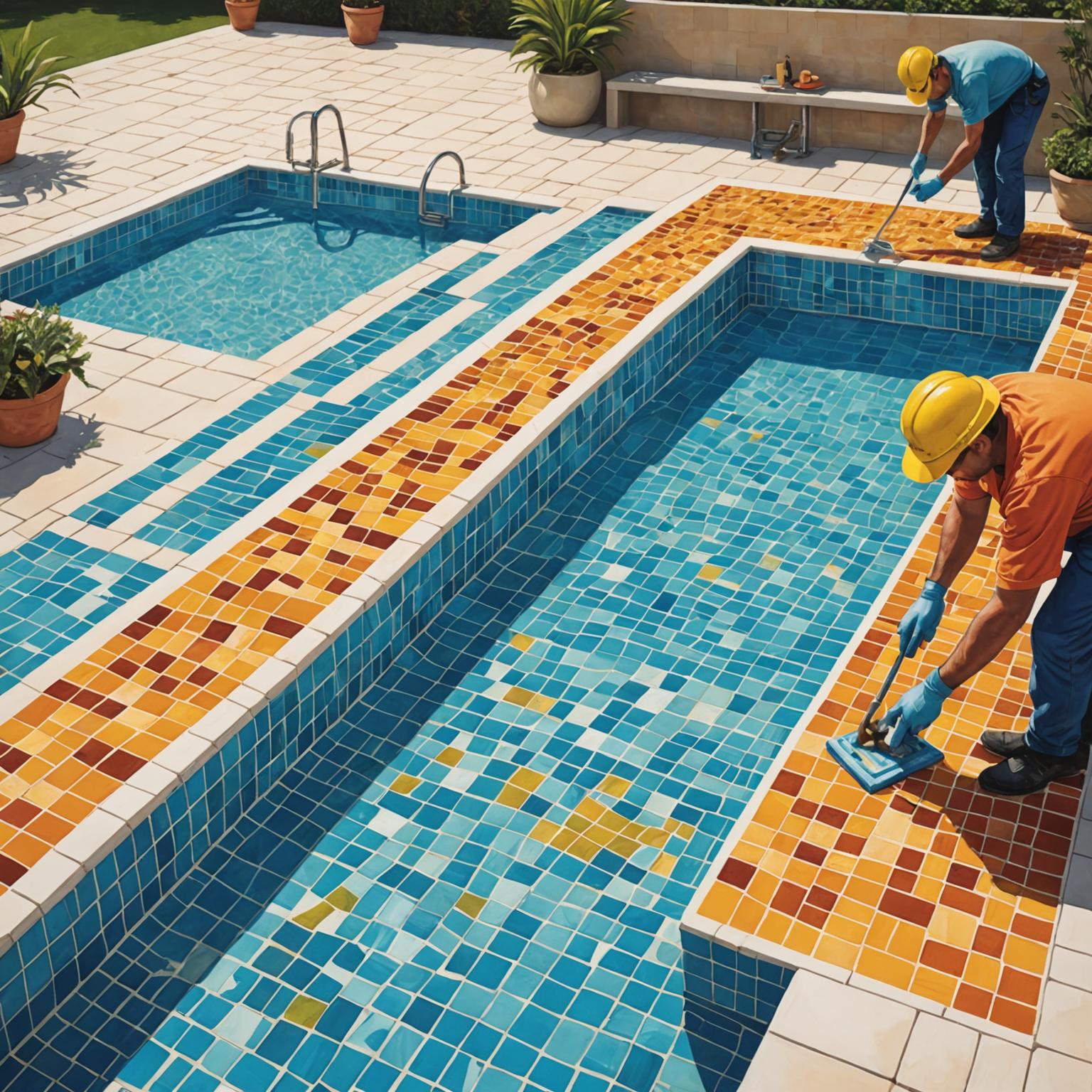 swimming pool grout