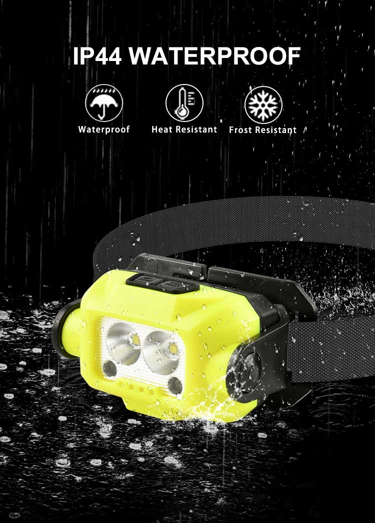 waterproof led headlamp
