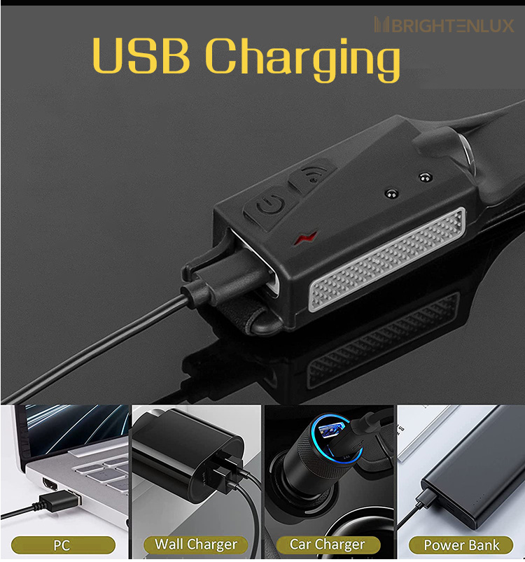 Rubber LED headlamp