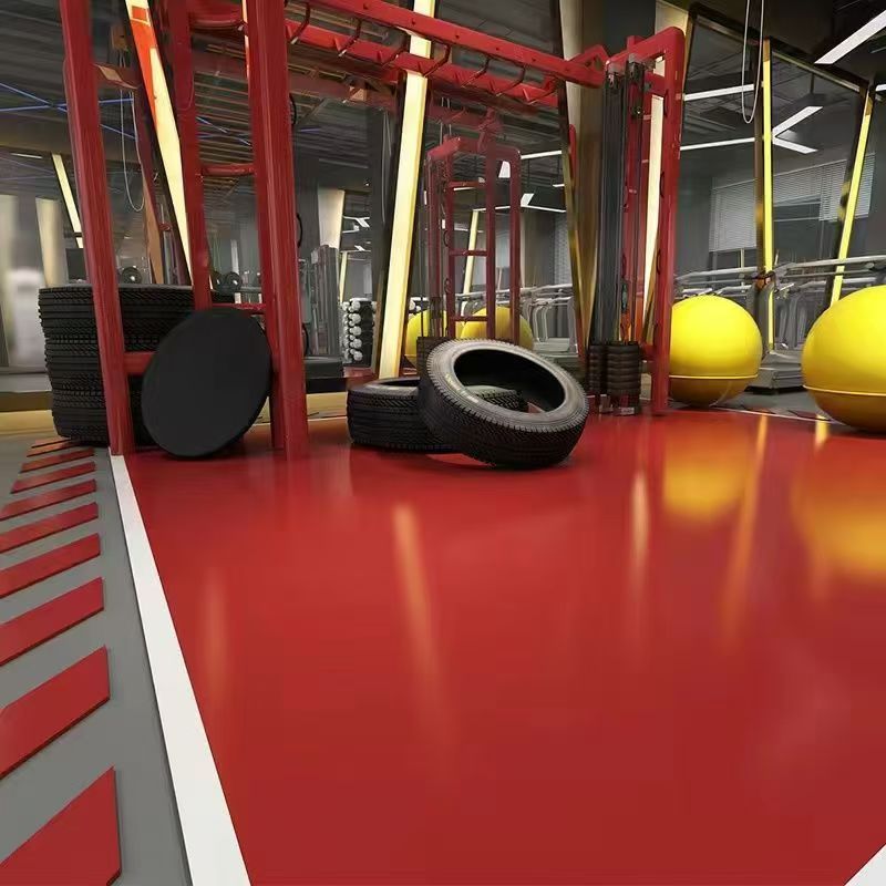 Change space with metal epoxy floor coating