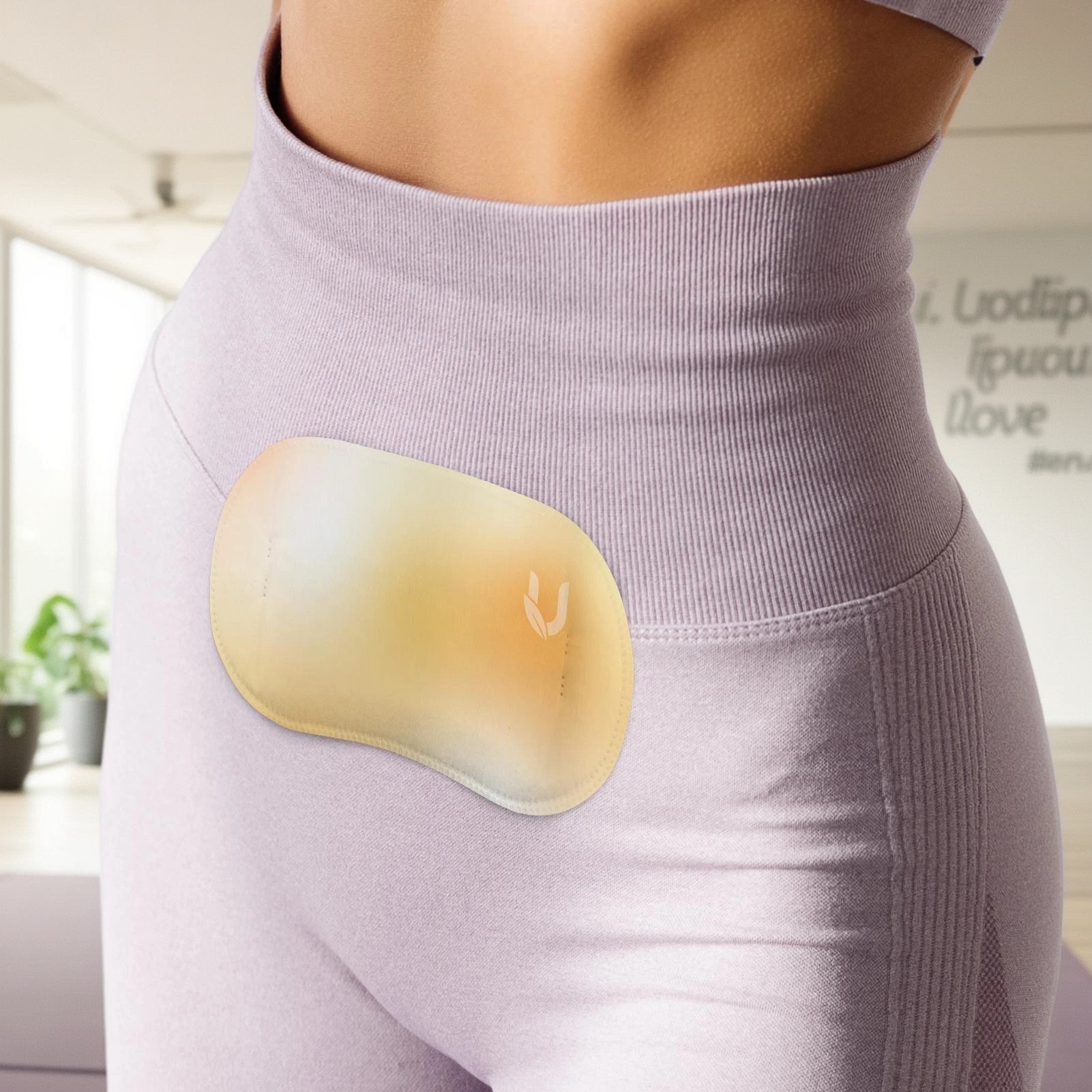Warm uterine patch: Fashion encounters menstrual relief