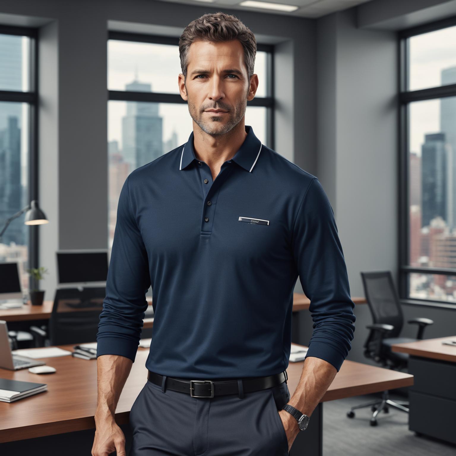 Men's high quality Liquid Cotton Polo: Redefining Men's cool touch and comfortable Polo Shirts