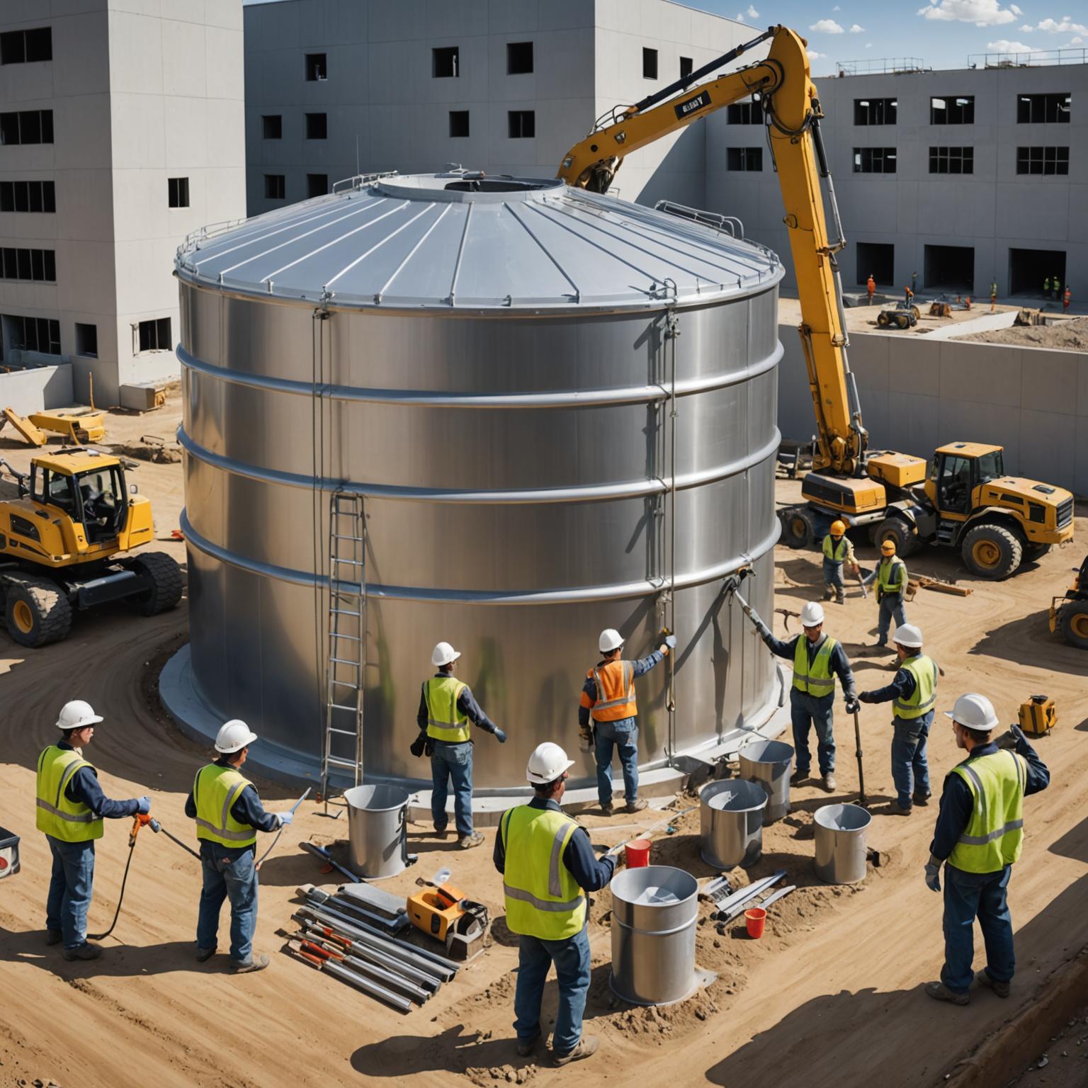 "Precautions for installing stainless steel water tanks: 7 key steps to avoid water leakage"