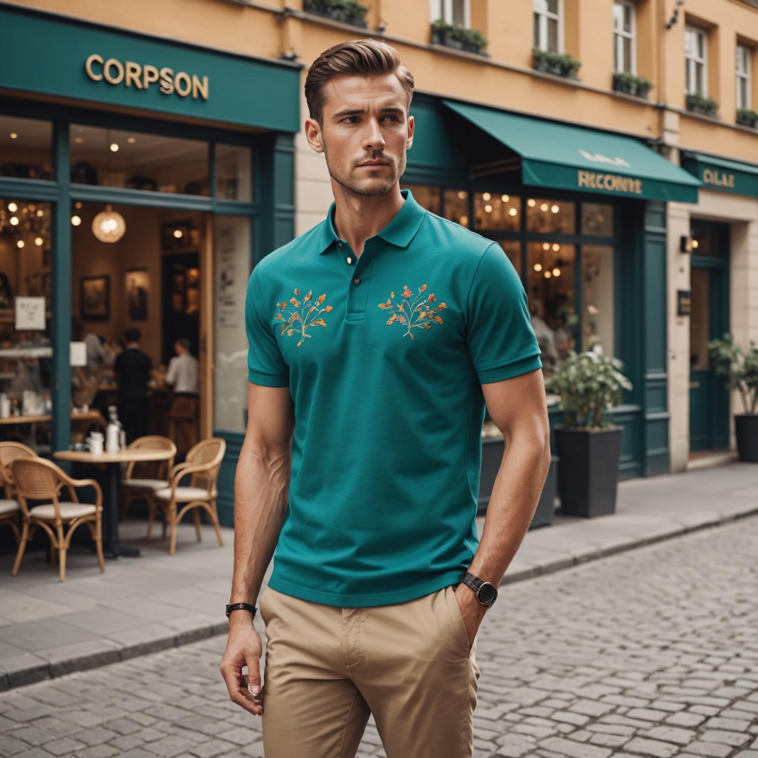 men's embroidered polo shirts, imported men's polo shirts, men's polo shirt collection