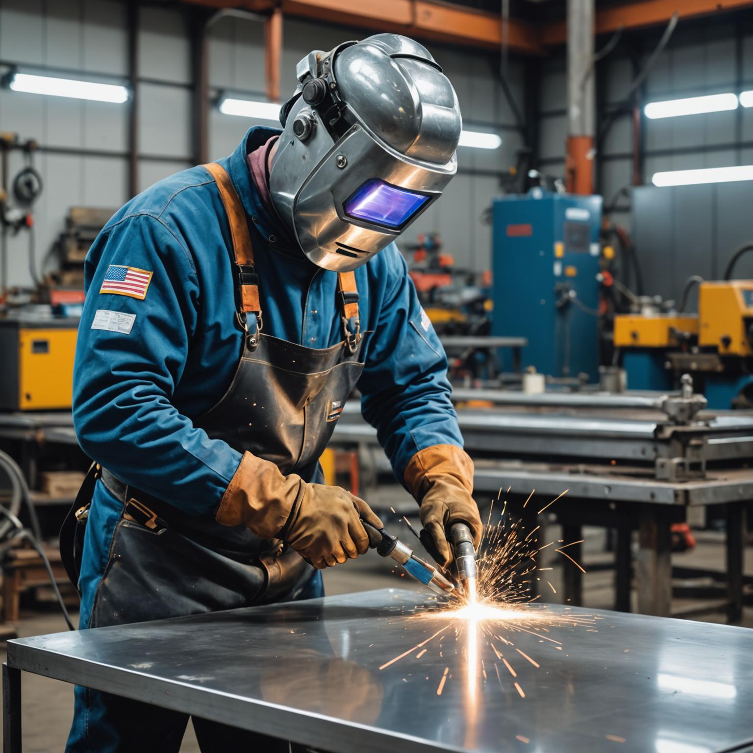 Prevent rust after welding stainless steel plates