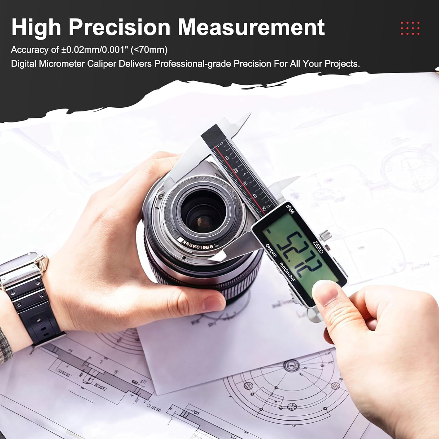 GODESON Digital Caliper: Precision & Convenience GODESON Digital Caliper: Precision & Convenience