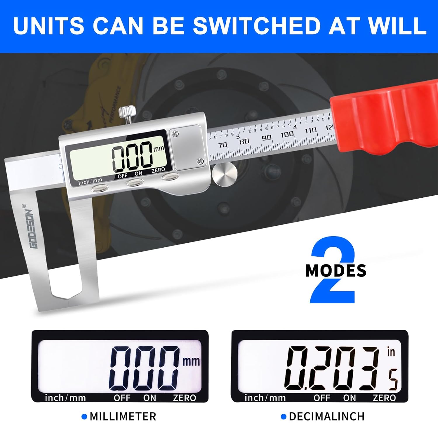 Precisión maestra con el Godeson Digital Caliper
