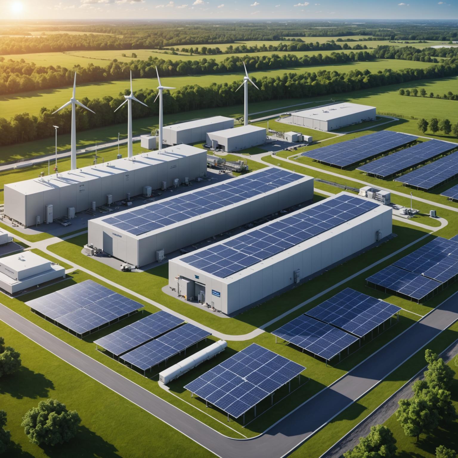 Innovativa kommersiella batterilösningar för nätenergi