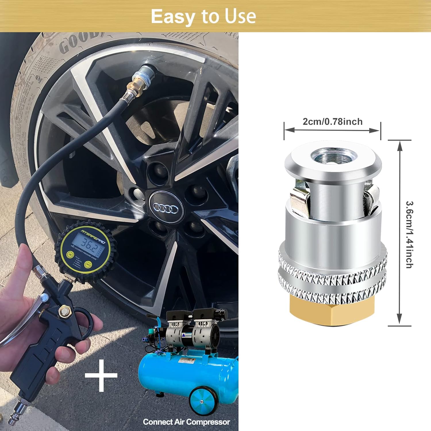 Godeson Air Chuck：究極のタイヤメンテナンスツール