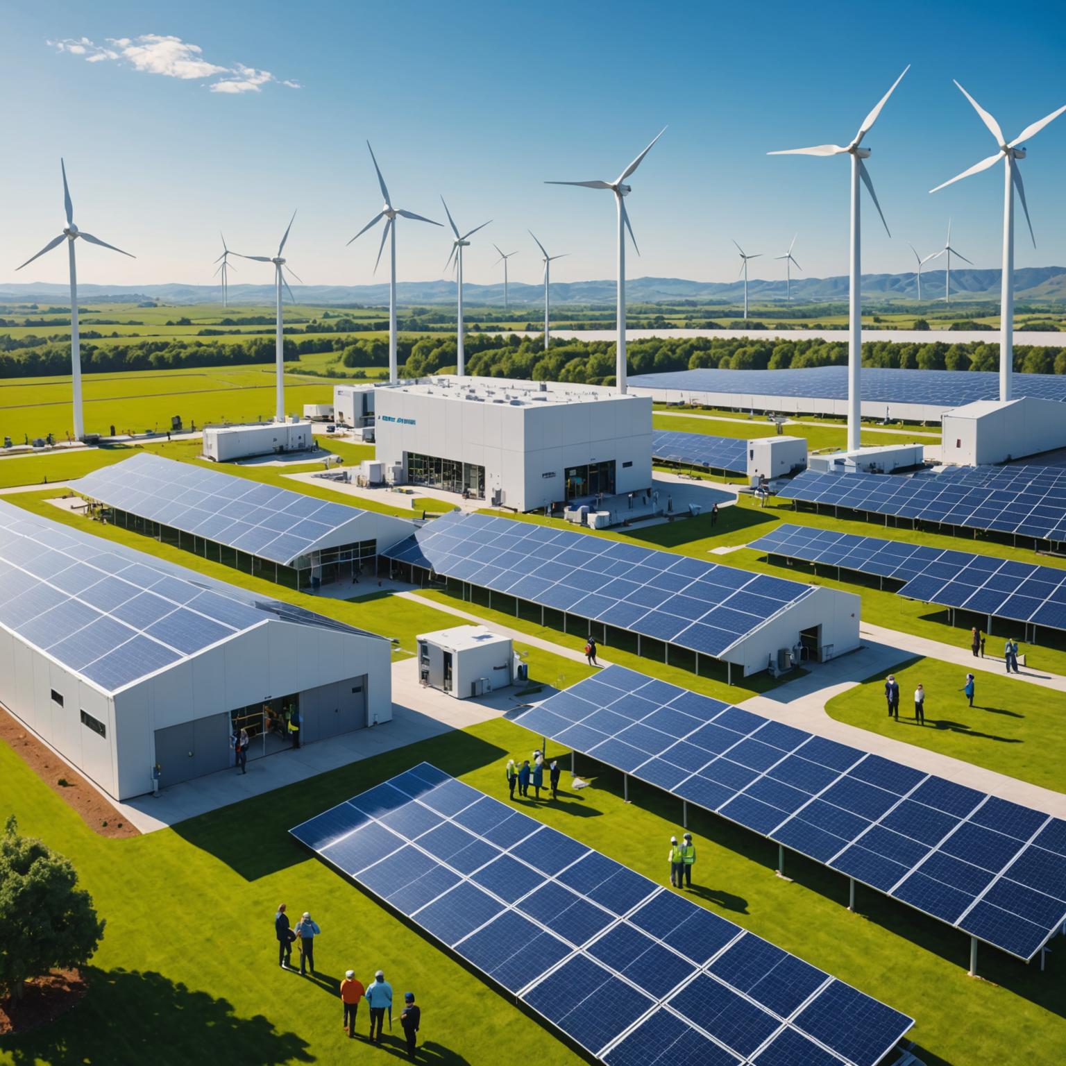 Revolutionerande lösningar för lagring av förnybar energi