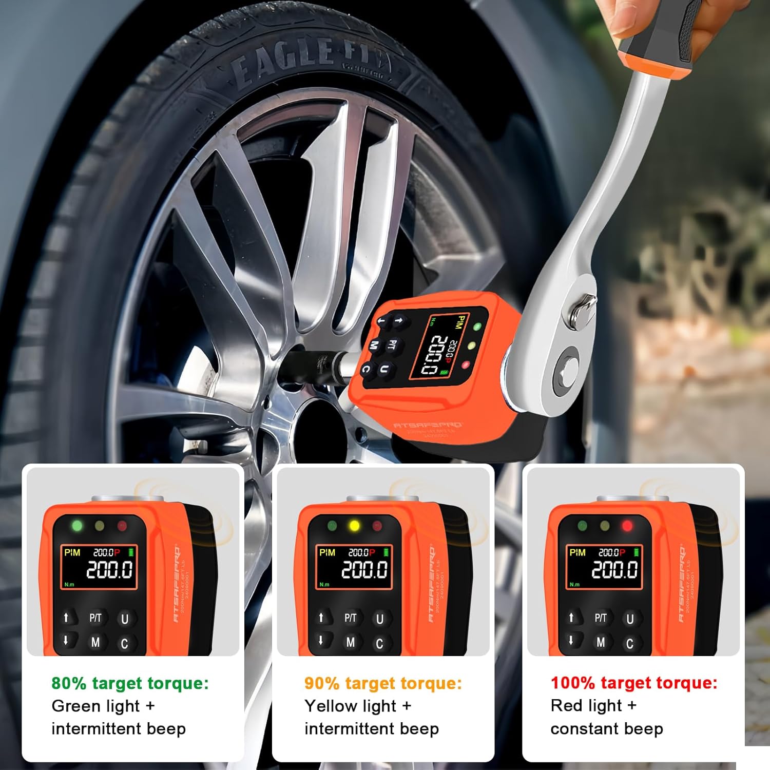 Elevate Precision with the ATsafepro Digital Torque Wrench