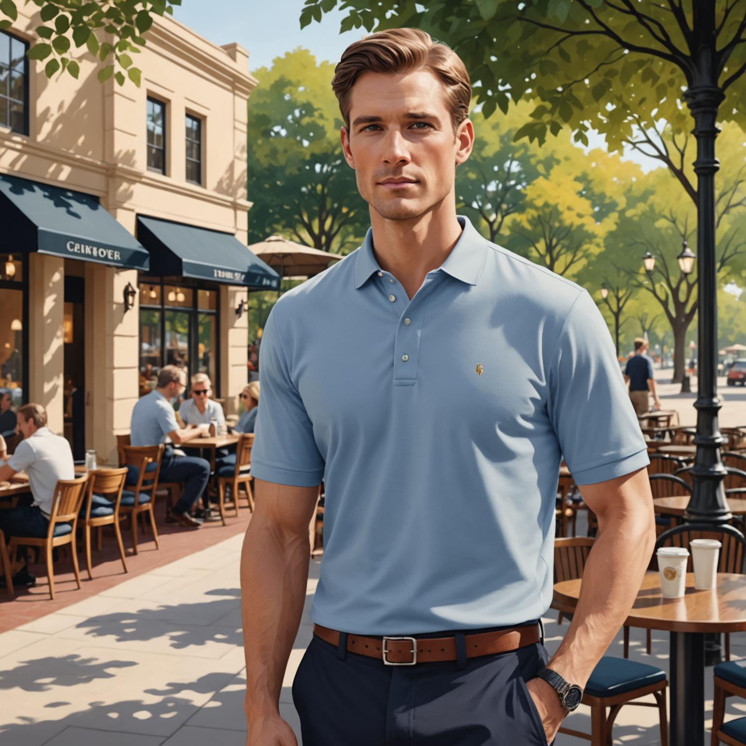 시대를 초월한 우아함을 발견하십시오 : Pima Cotton Polo 셔츠
