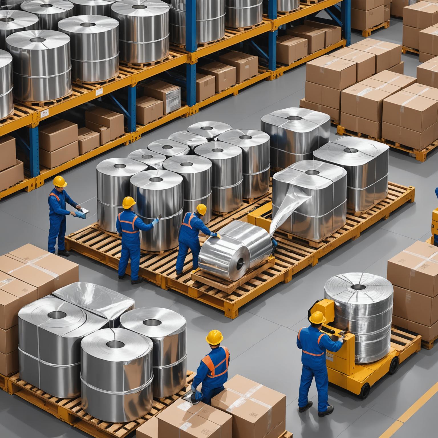 Stainless Steel Coil Packaging: Ensuring Integrity & Standards