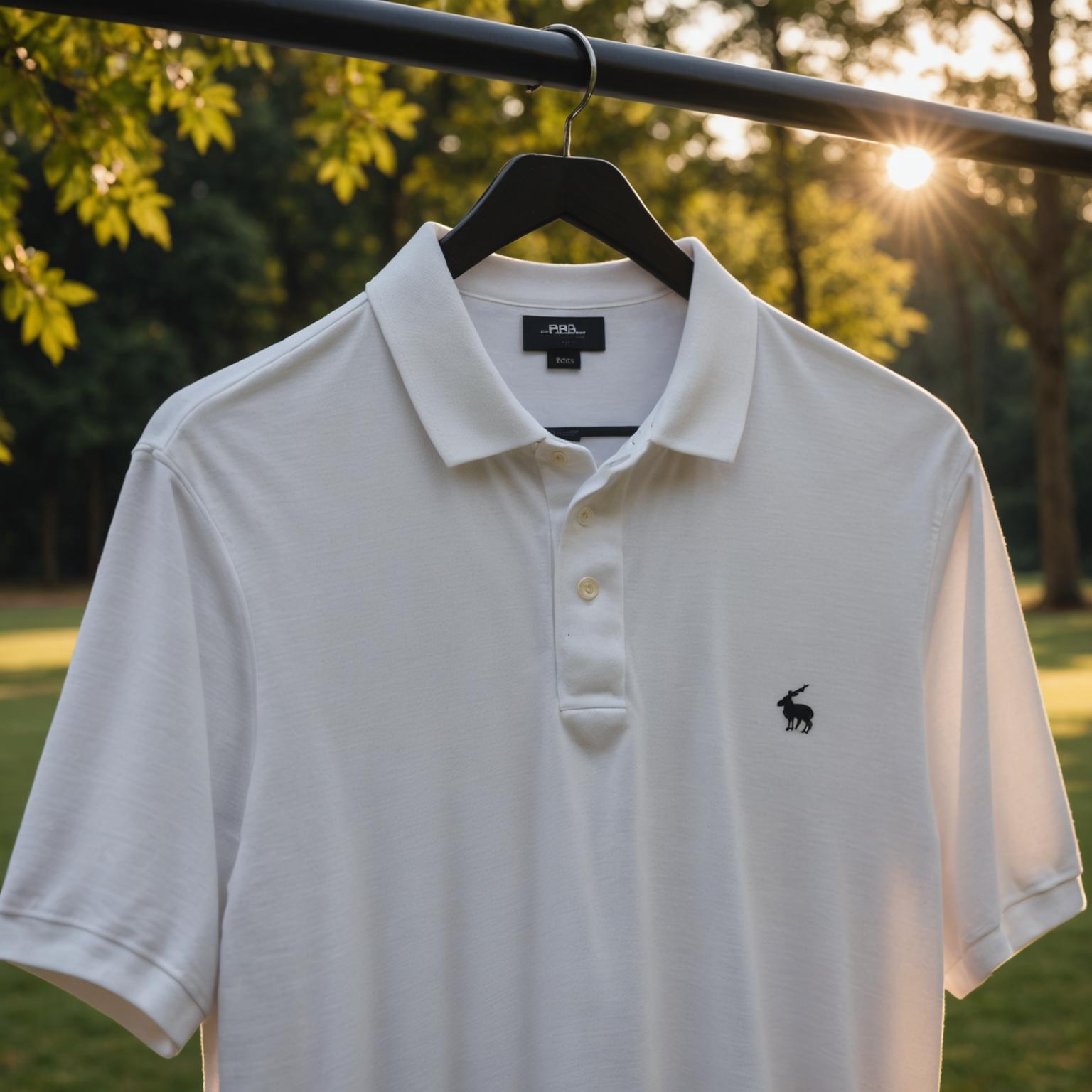 Supima cotton polo shirt, luxury Supima polo shirts, eco-friendly cotton shirts