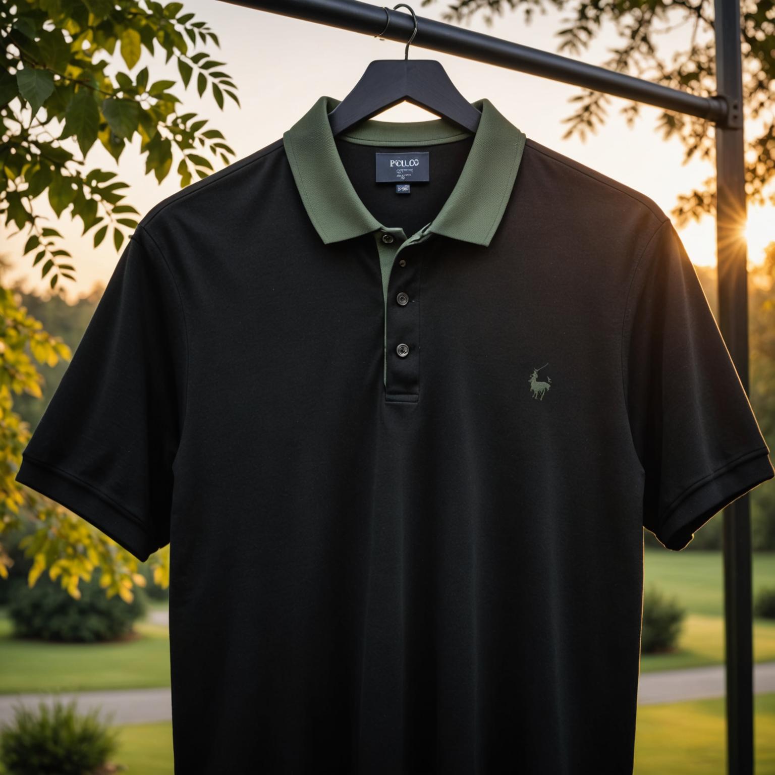 high-end menswear, designer polo shirts, elegant polo shirts