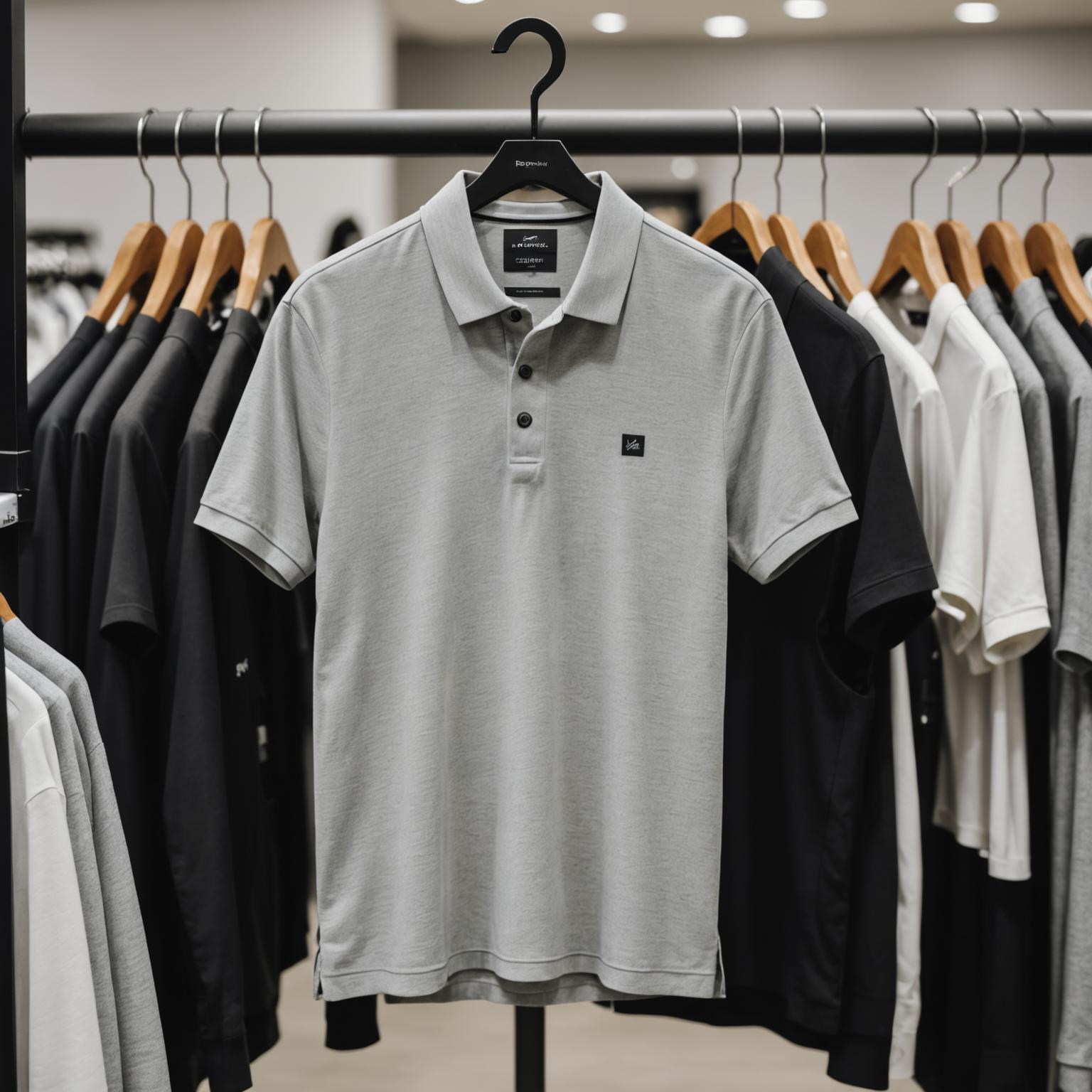 high-end menswear, designer polo shirts, elegant polo shirts