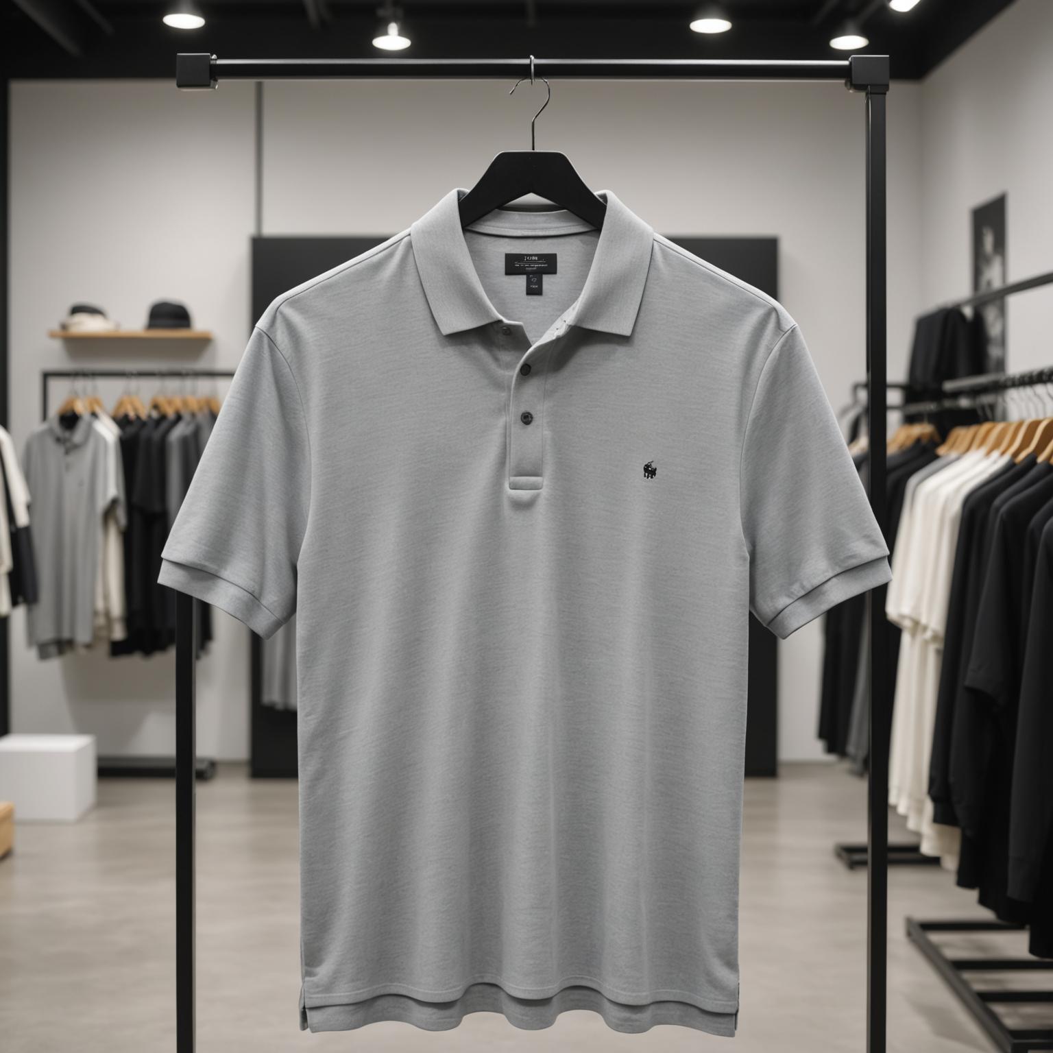 high-end menswear, designer polo shirts, elegant polo shirts