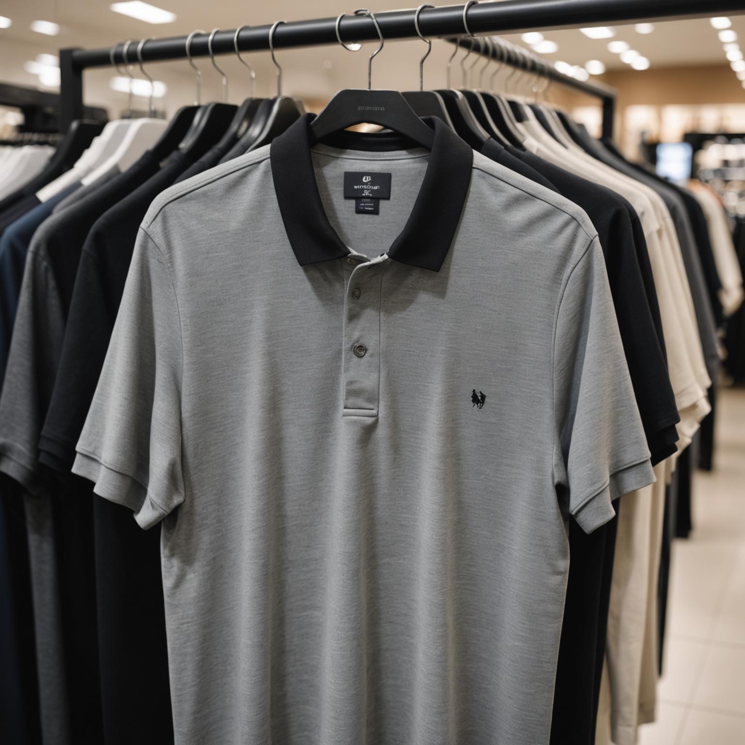 high-end menswear, designer polo shirts, elegant polo shirts