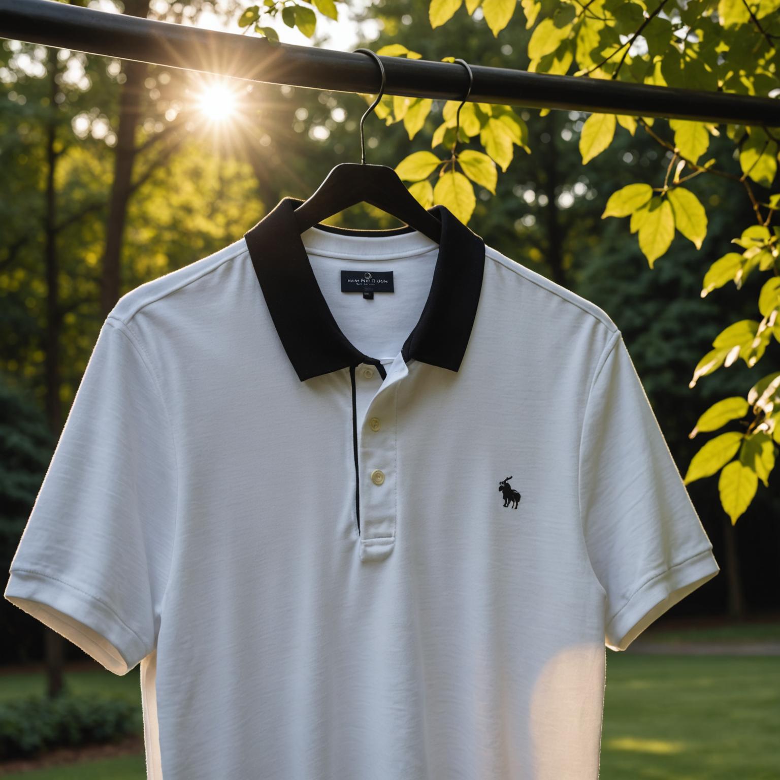 high-end menswear, designer polo shirts, elegant polo shirts