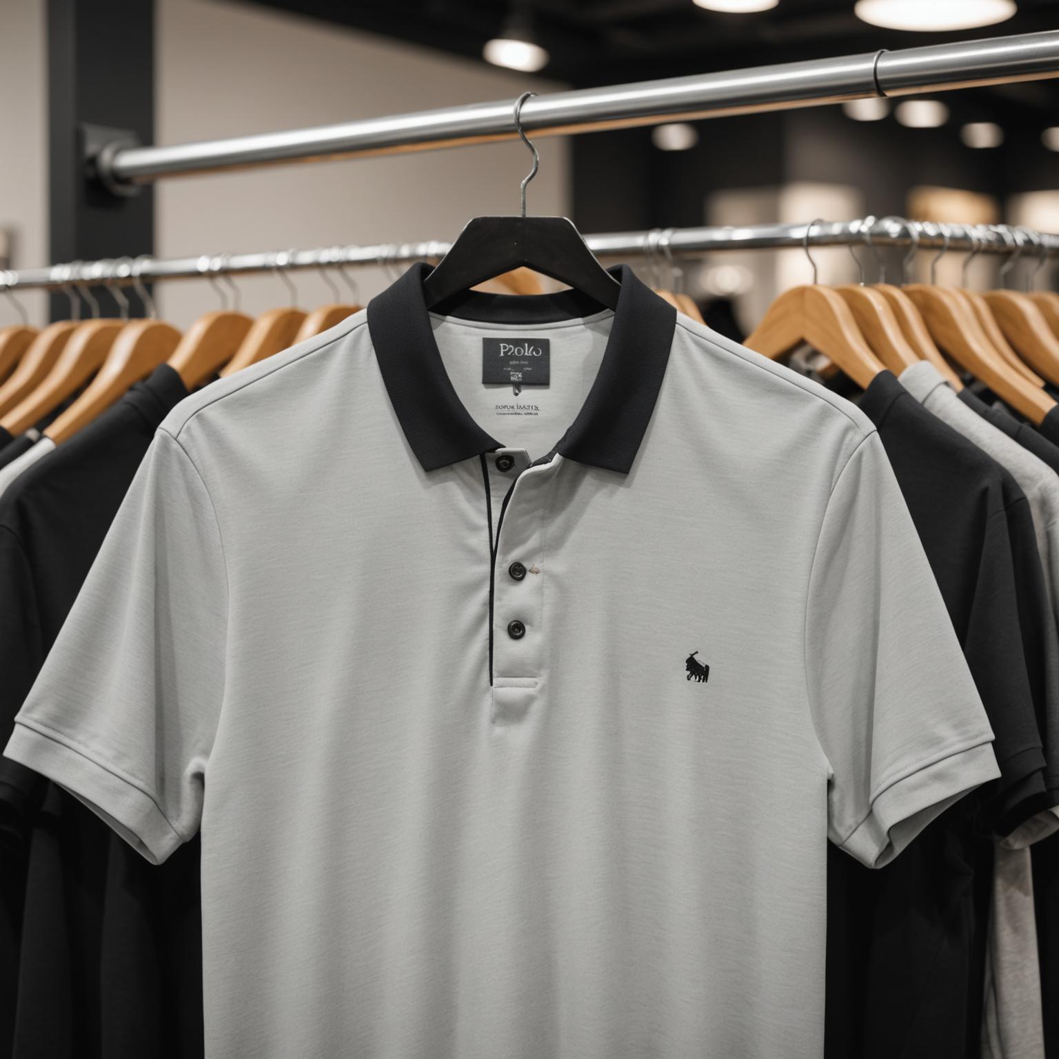 high-end menswear, designer polo shirts, elegant polo shirts