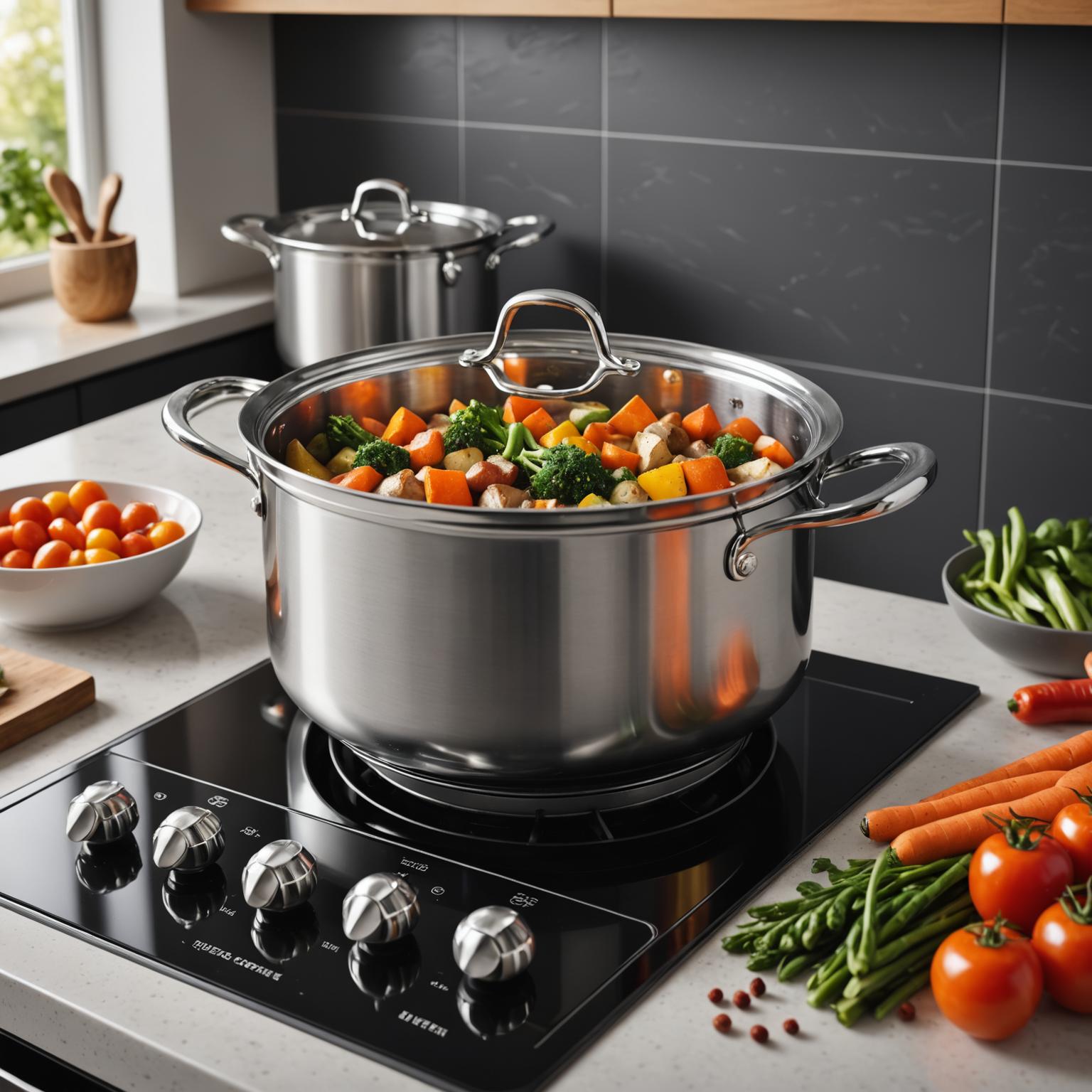 Stainless Steel Stew Pot: Durable, Elegant, & Versatile