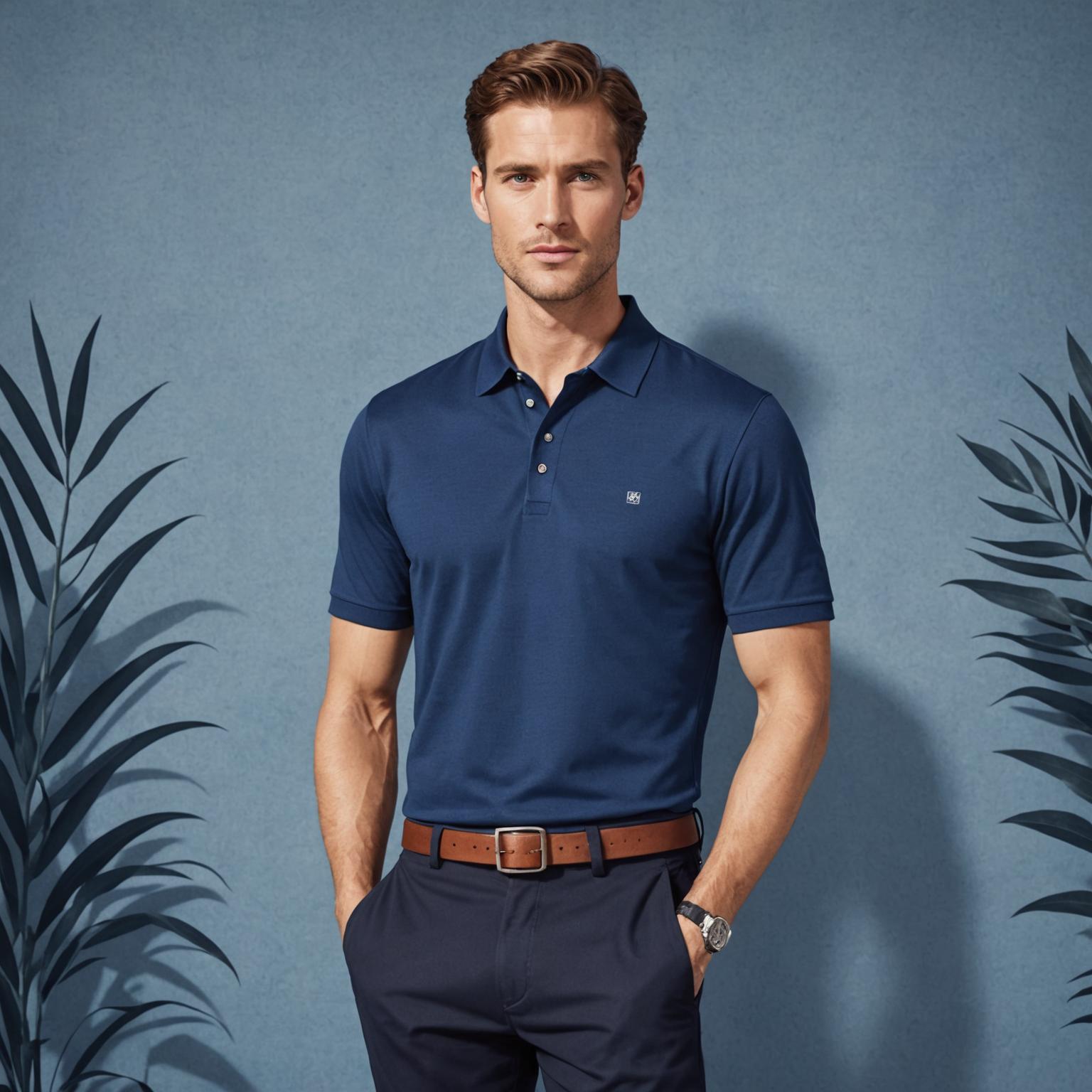 Discover the Perfect Indigo Polo Shirt for Men
