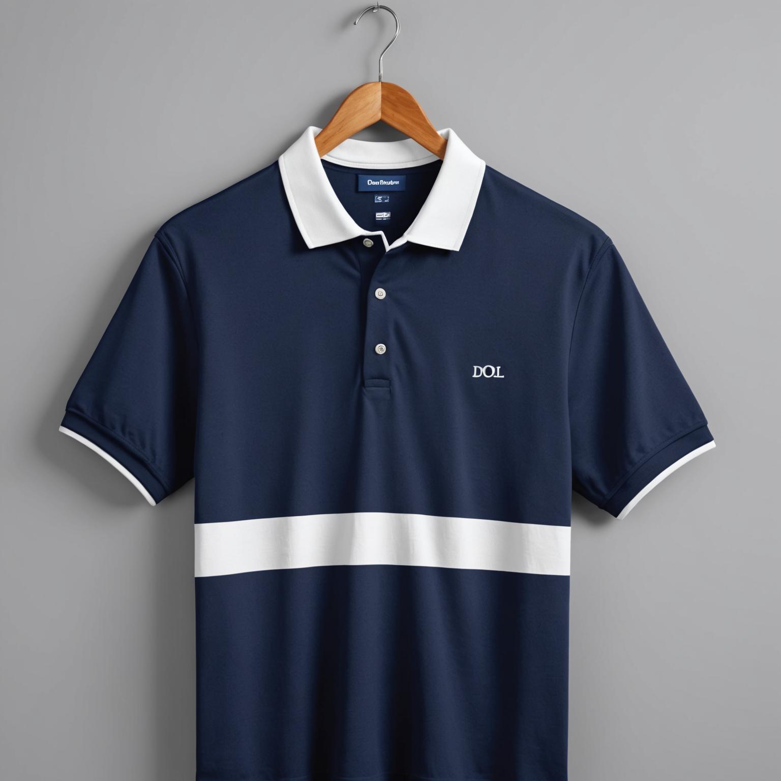 sustainable polo shirt, soft tencel fabric, luxury tencel polo shirt