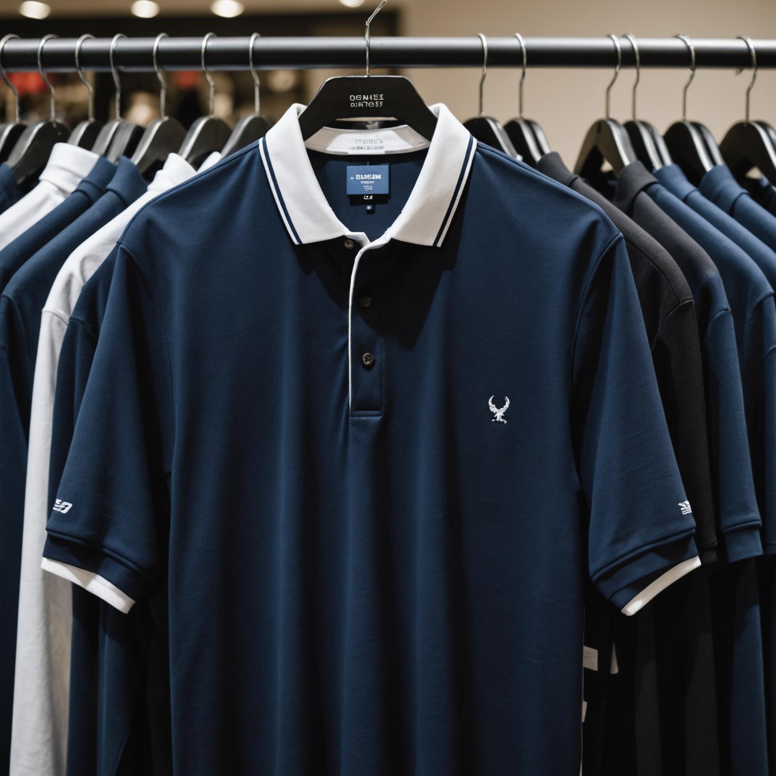 sustainable polo shirt, soft tencel fabric, luxury tencel polo shirt