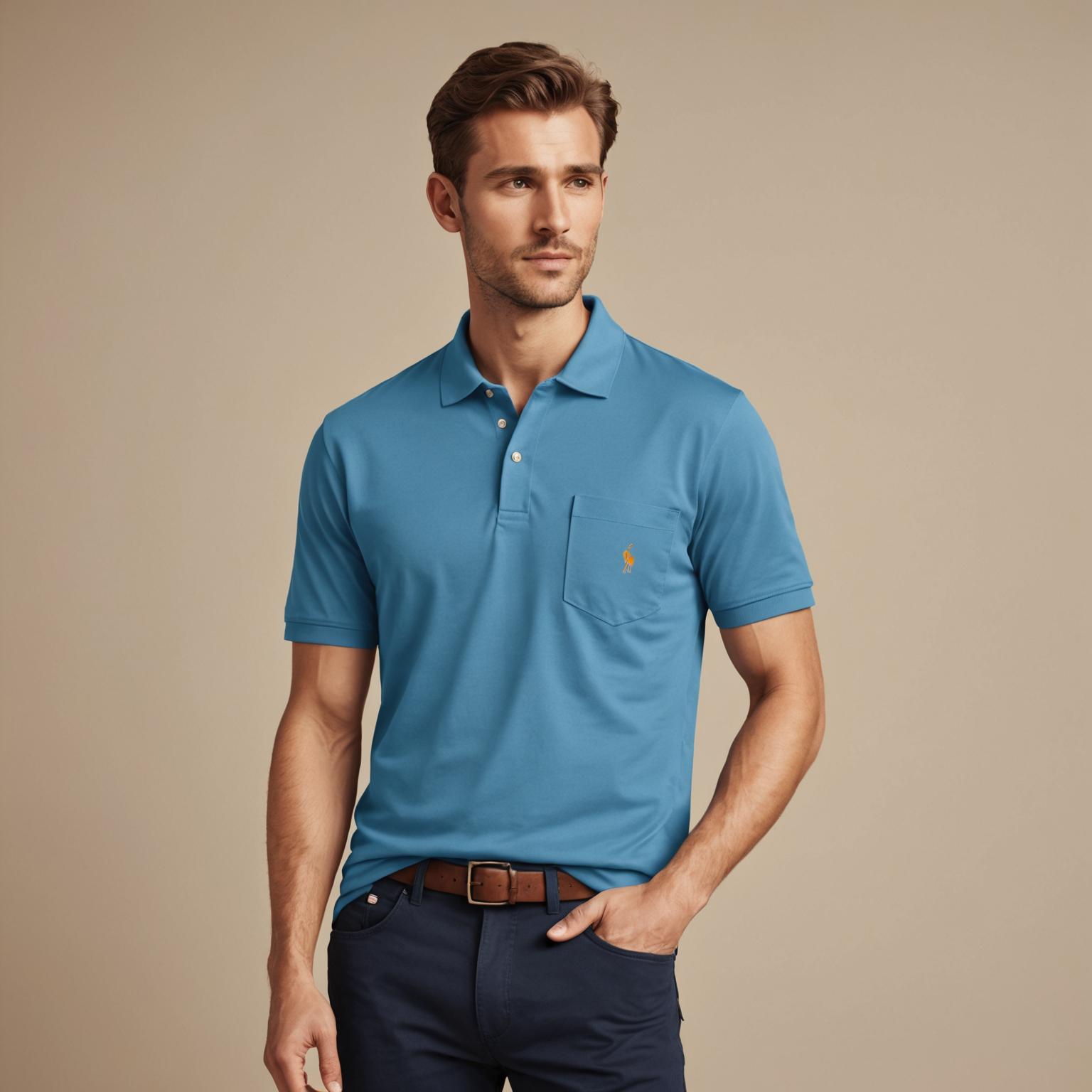 custom polo shirt with pocket, custom embroidered polo shirt, polo shirts with chest pocket