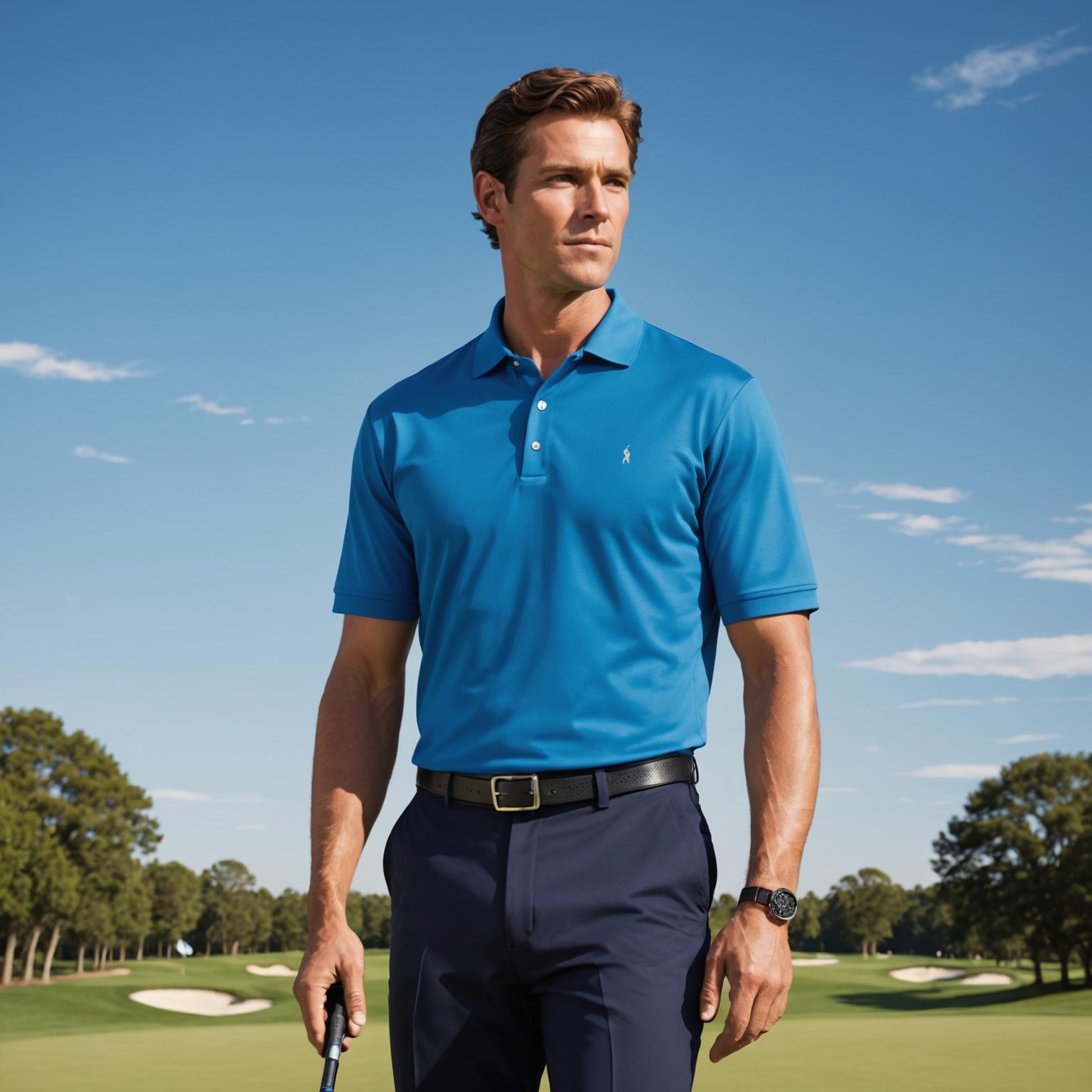 mercerized cotton polo shirt, cotton blend polo shirt, athletic mercerized cotton