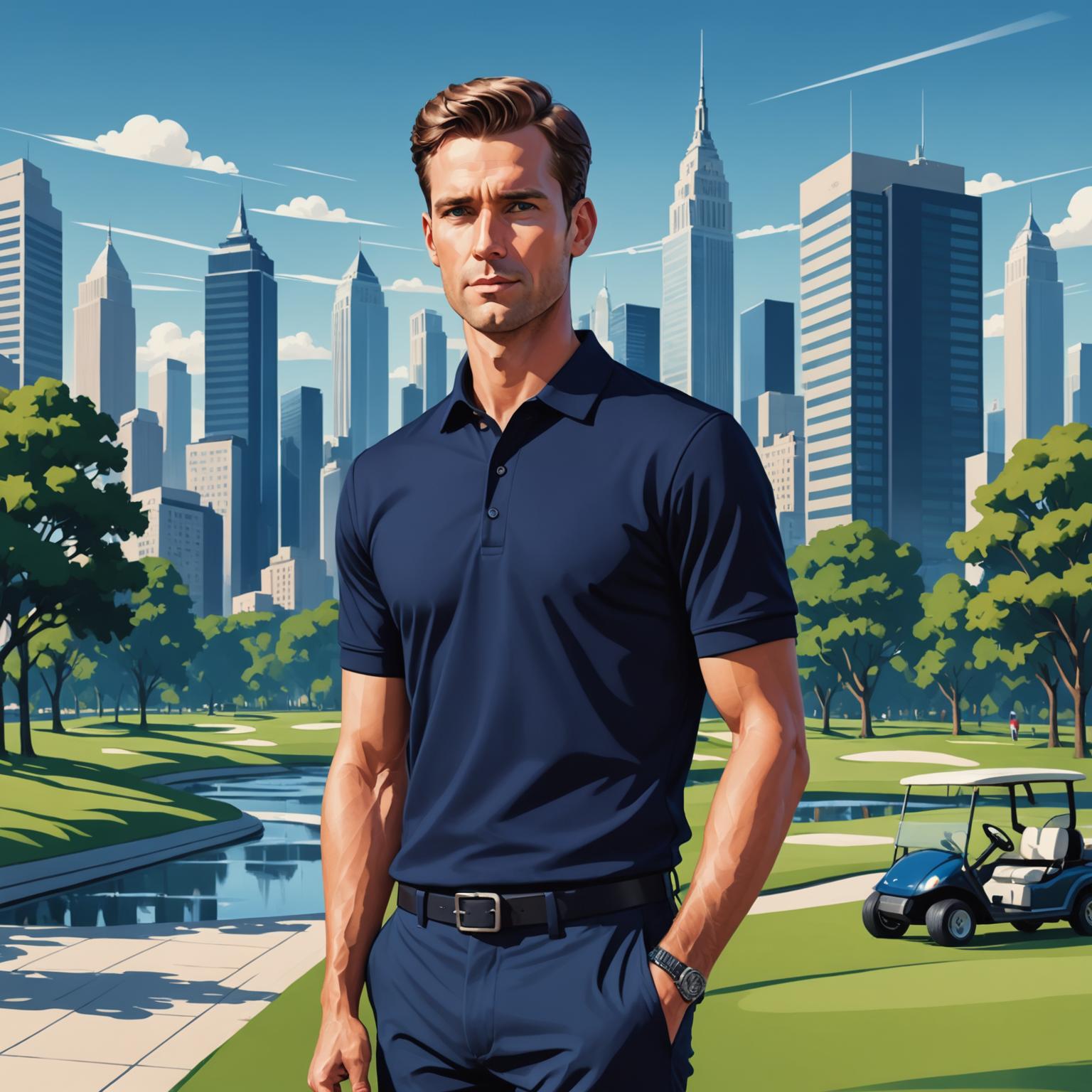 designer polo shirts, high-end polo shirts, golf luxury polo shirts