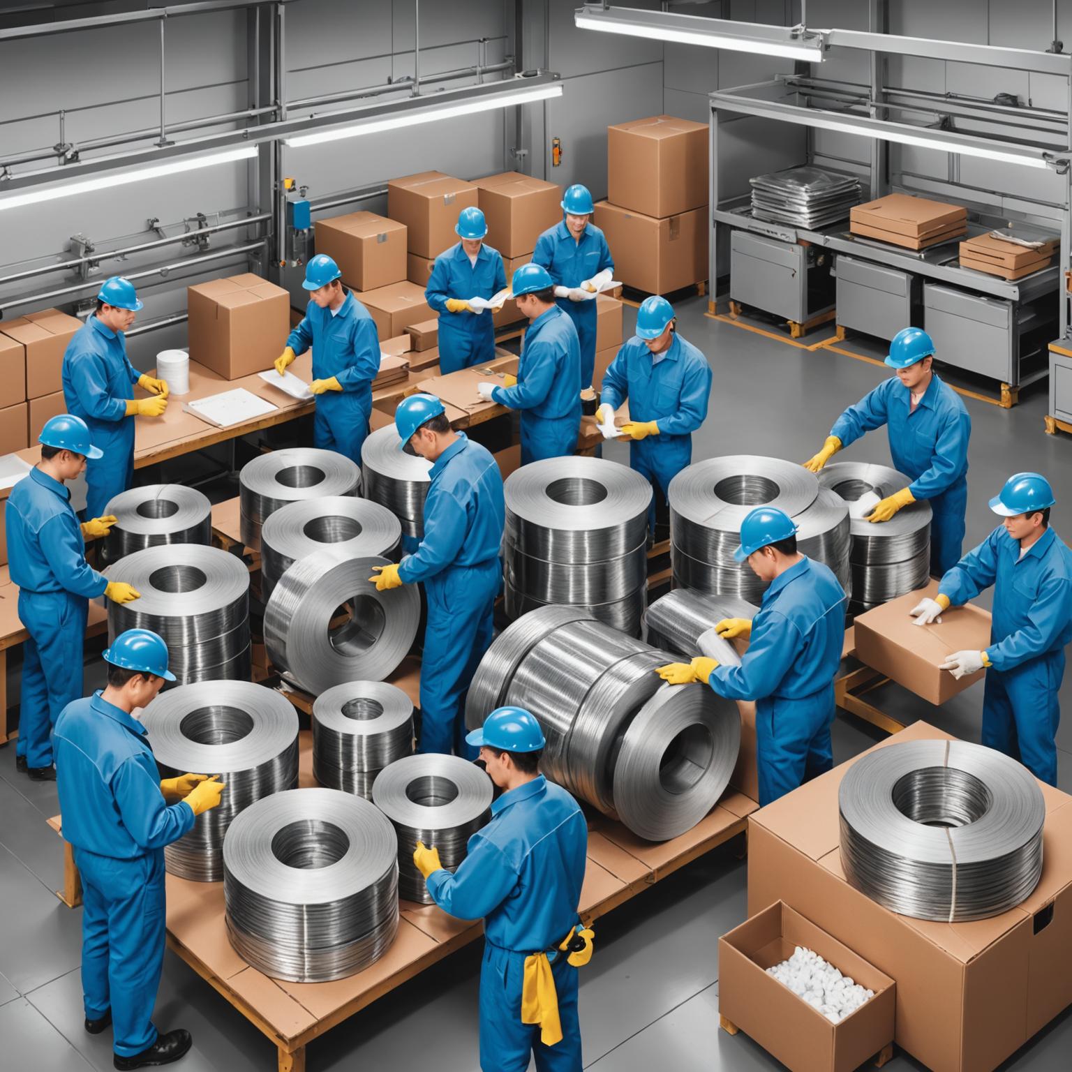 Comprehensive Stainless Steel Coil Packing Methods Unveiled