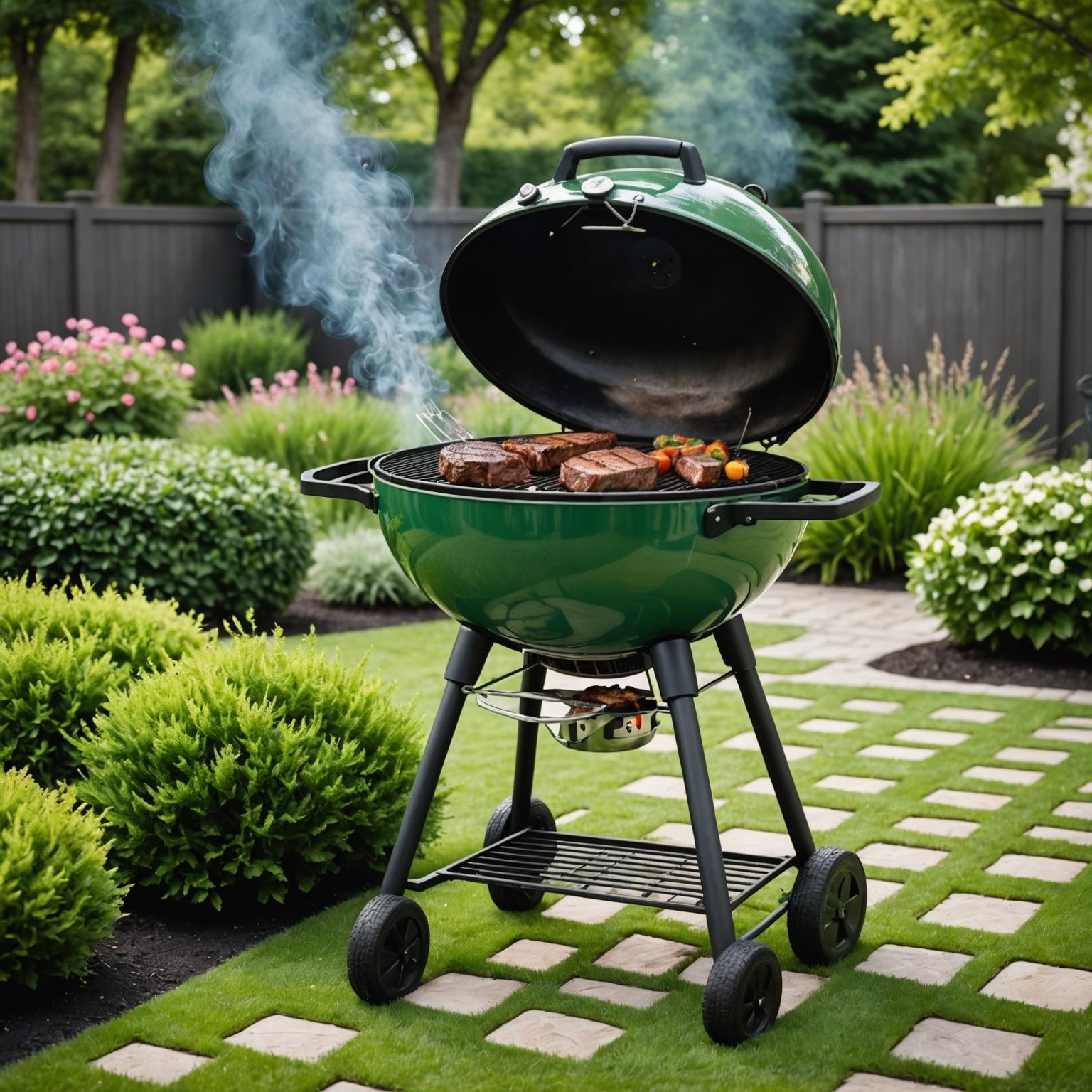 Parrillas de barbacoa: kamado, hierro fundido y opciones portátiles