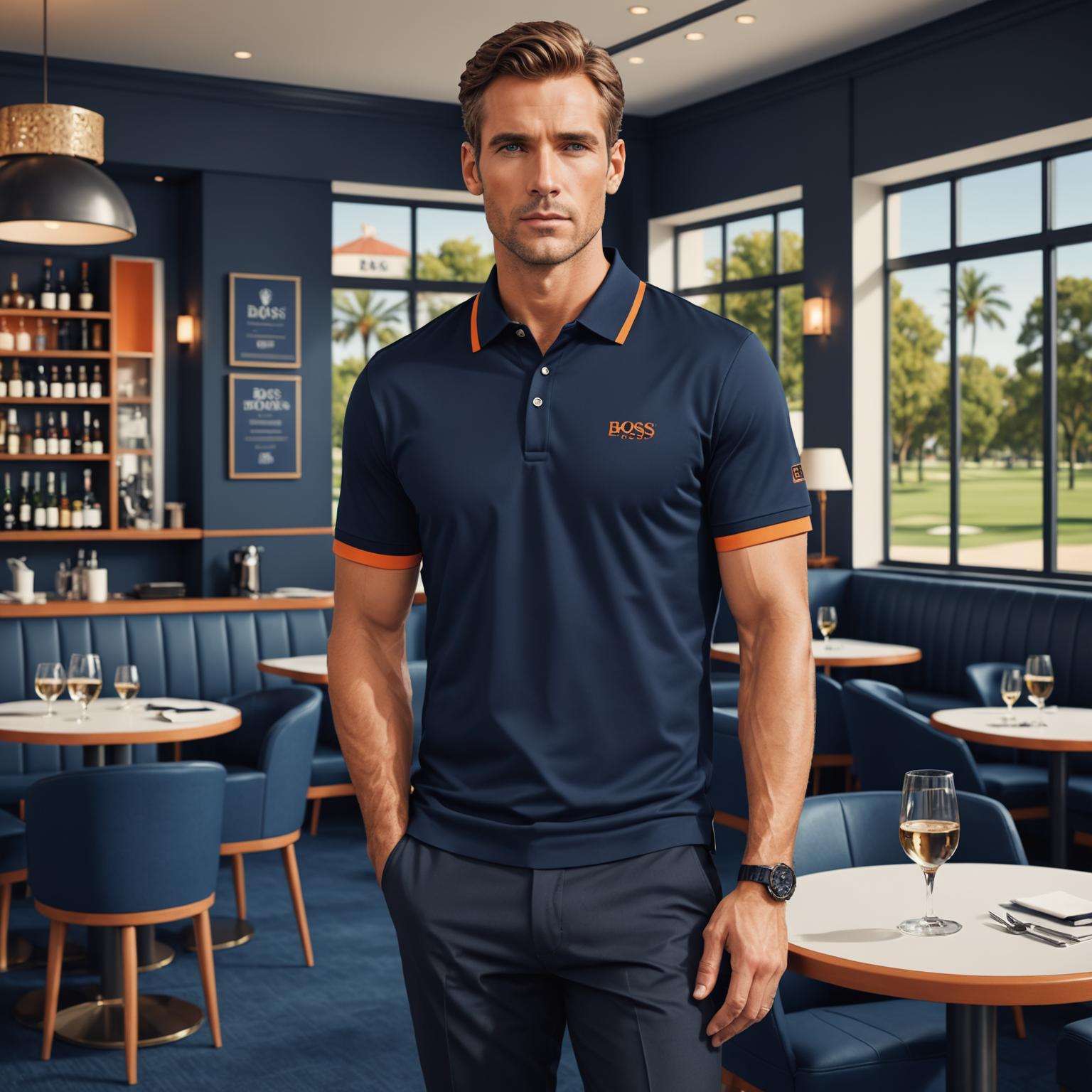 Hugo Boss polo shirts, designer polo shirts, BOSS polo shirt materials