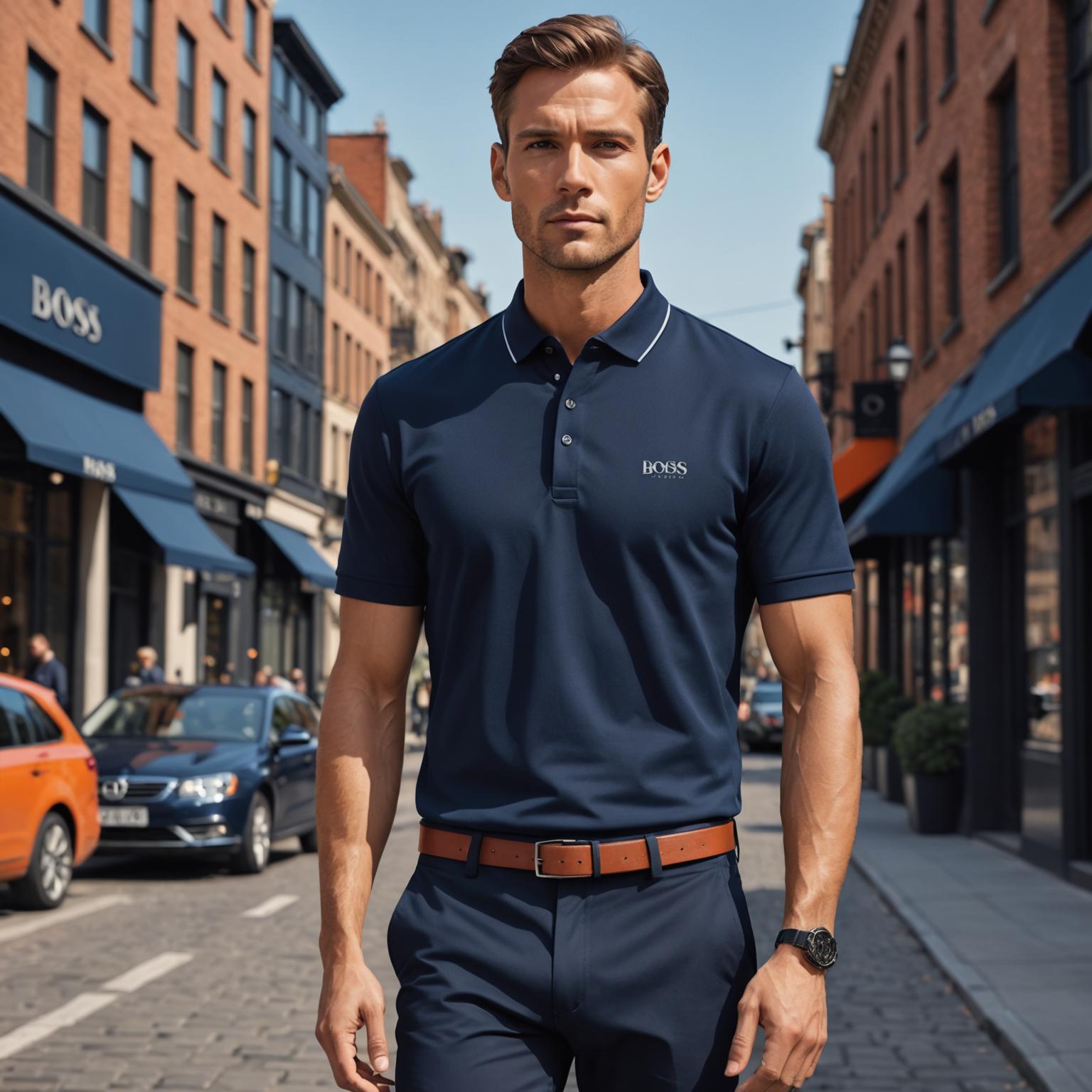 Hugo Boss polo shirts, designer polo shirts, BOSS polo shirt materials