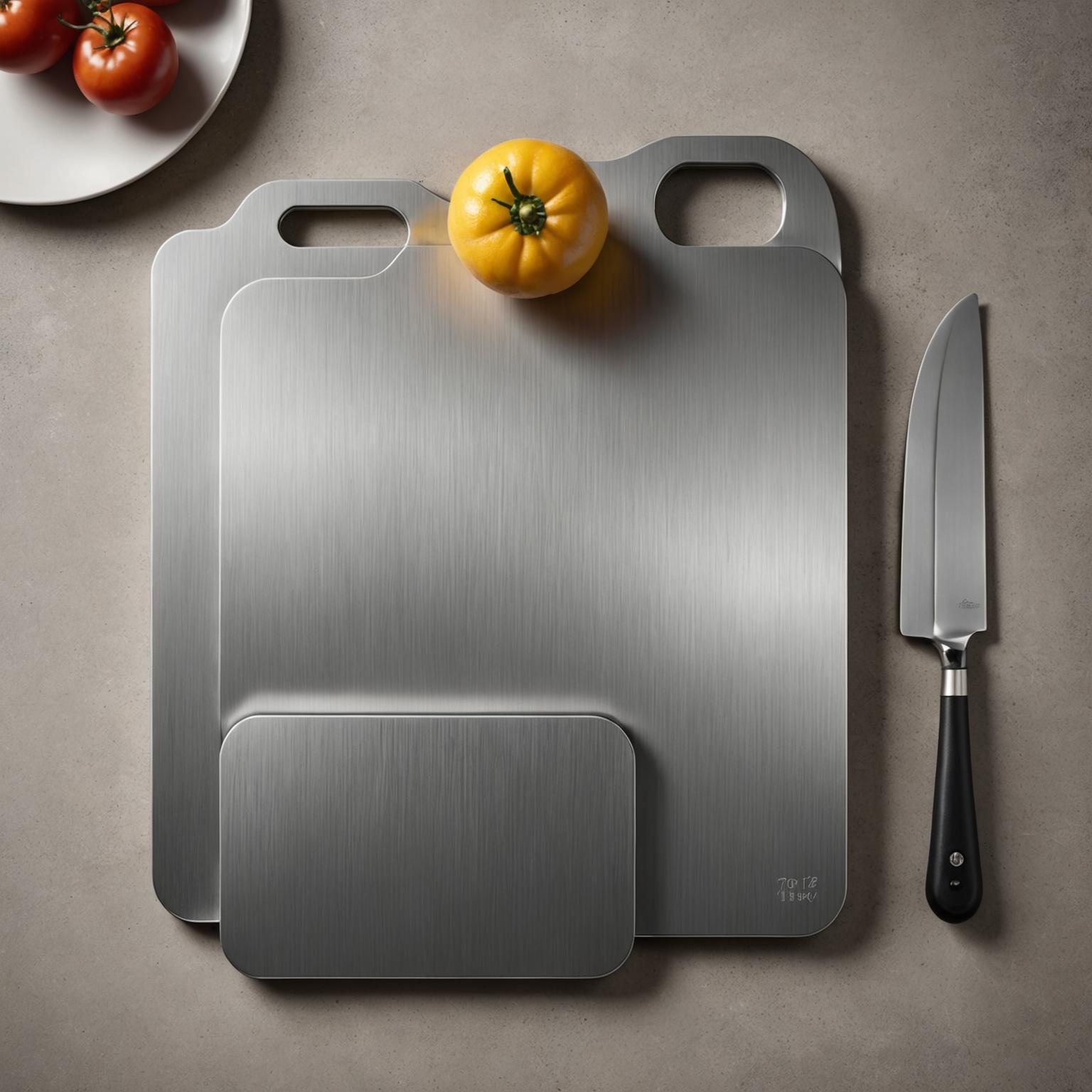 how to clean stainless steel chopping board