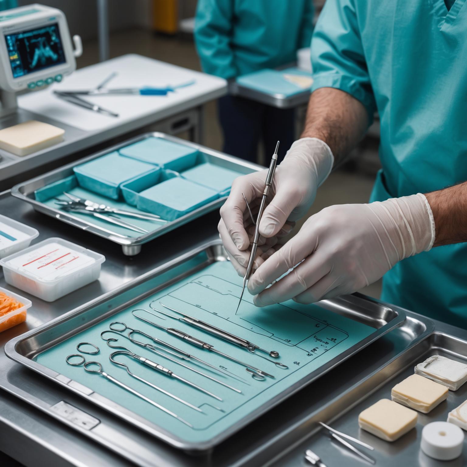 Surgical suture stainless wire, Span International