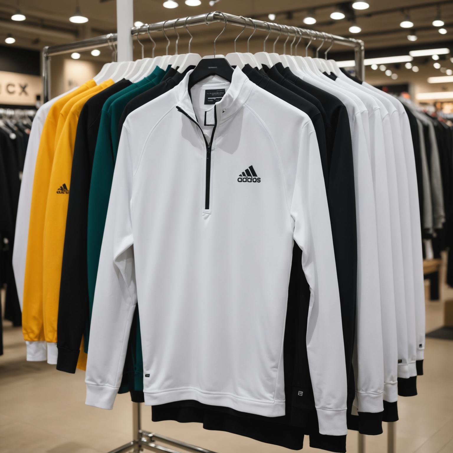 performance zipper polo shirt, long sleeve zipper polo, zipper polo shirt for golf