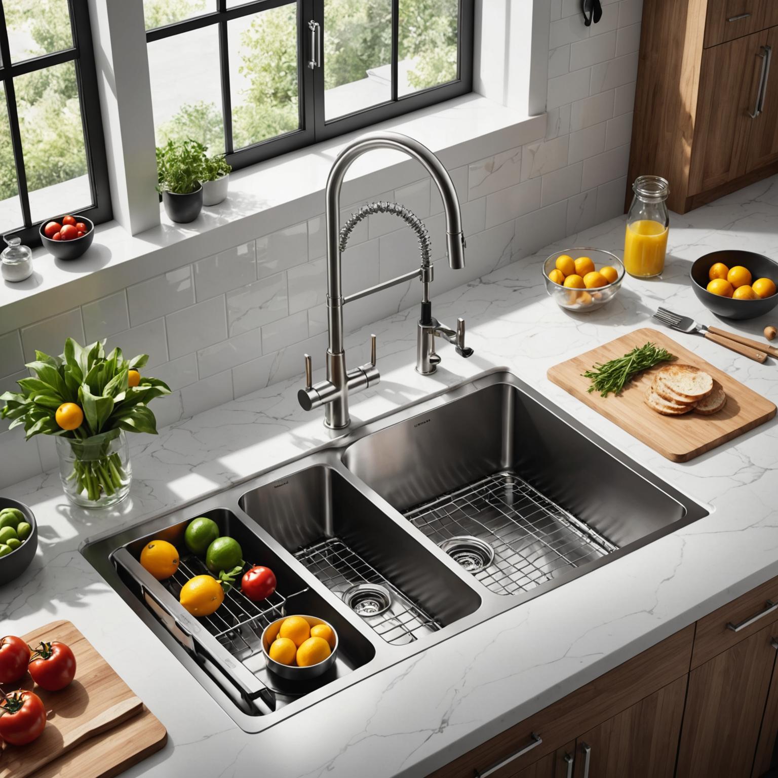 Custom Stainless Steel Handmade Kitchen Sinks Excellence