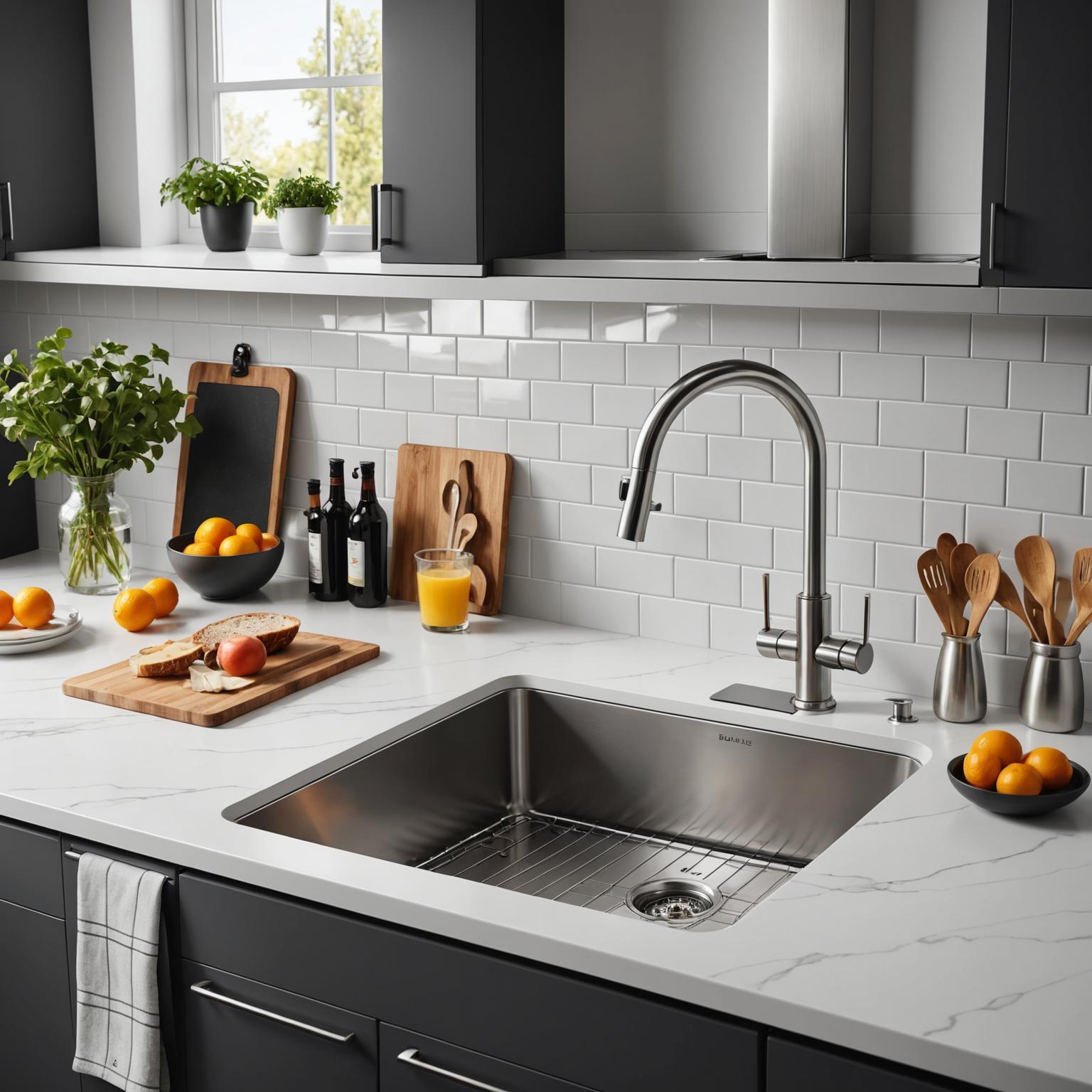 stainless steel handmade kitchen sink