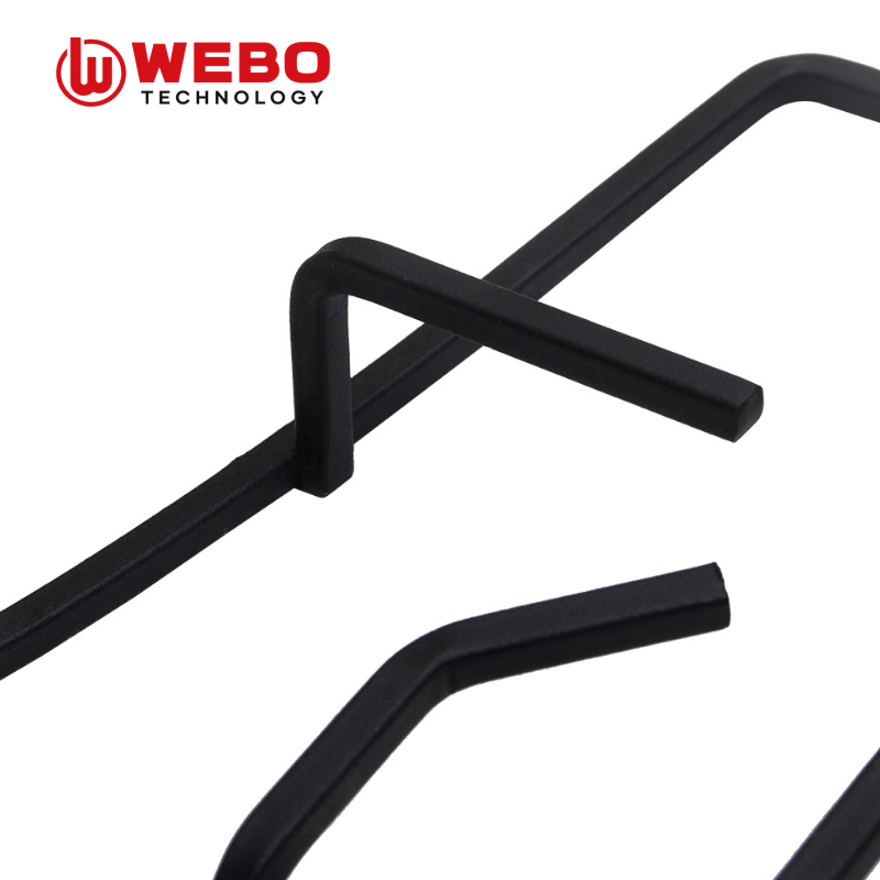 アイアンパンを鋳造して、2バーナーをサポートします