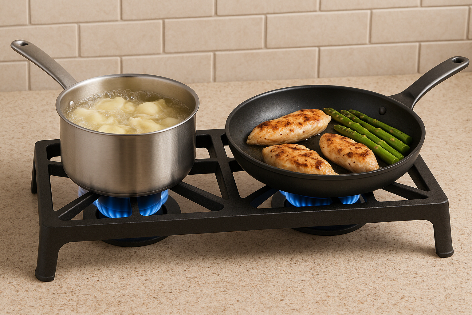 Поддержка сковороды для плиты: повысить эффективность приготовления пищи