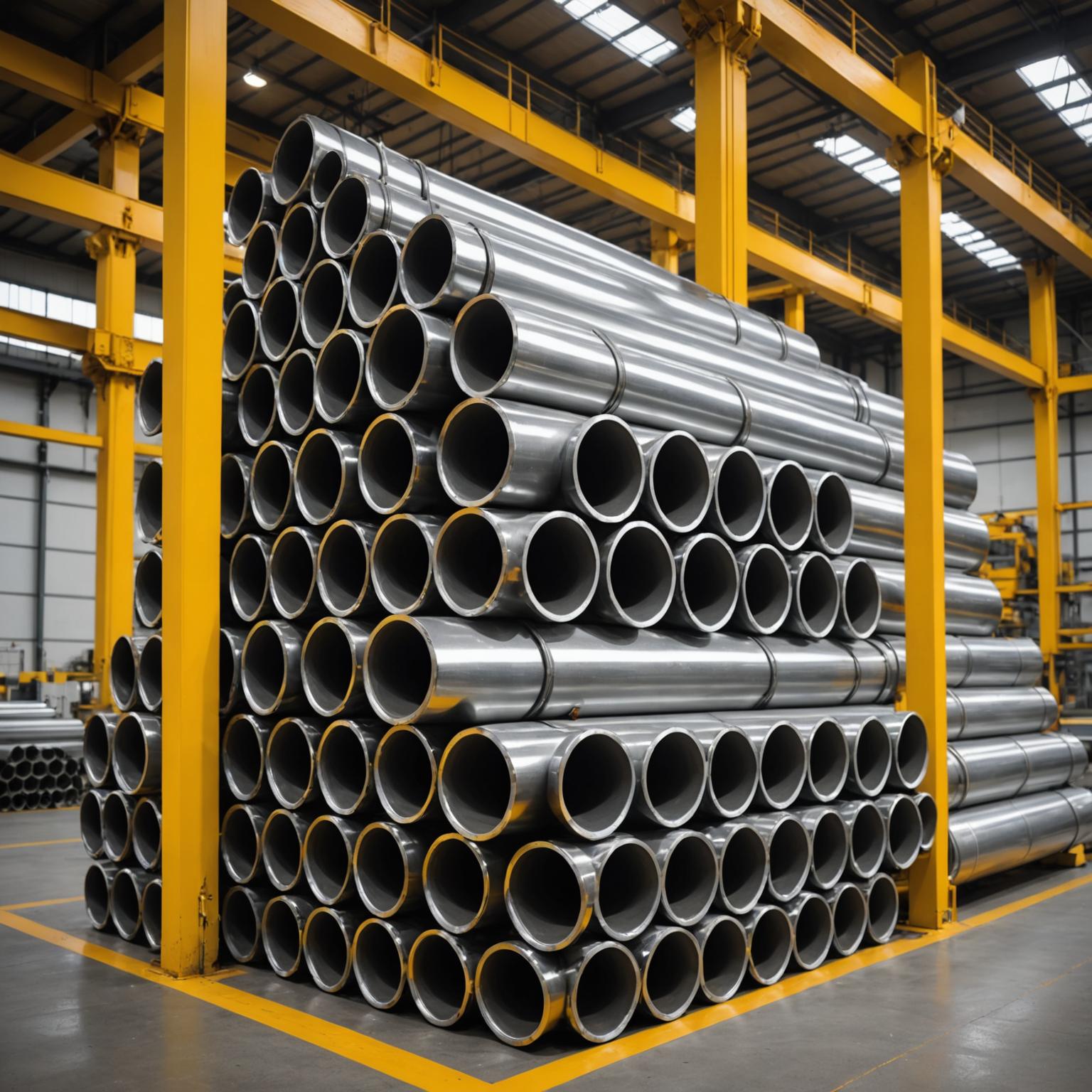 Decorative stainless steel pipe for,  handrails, Span International